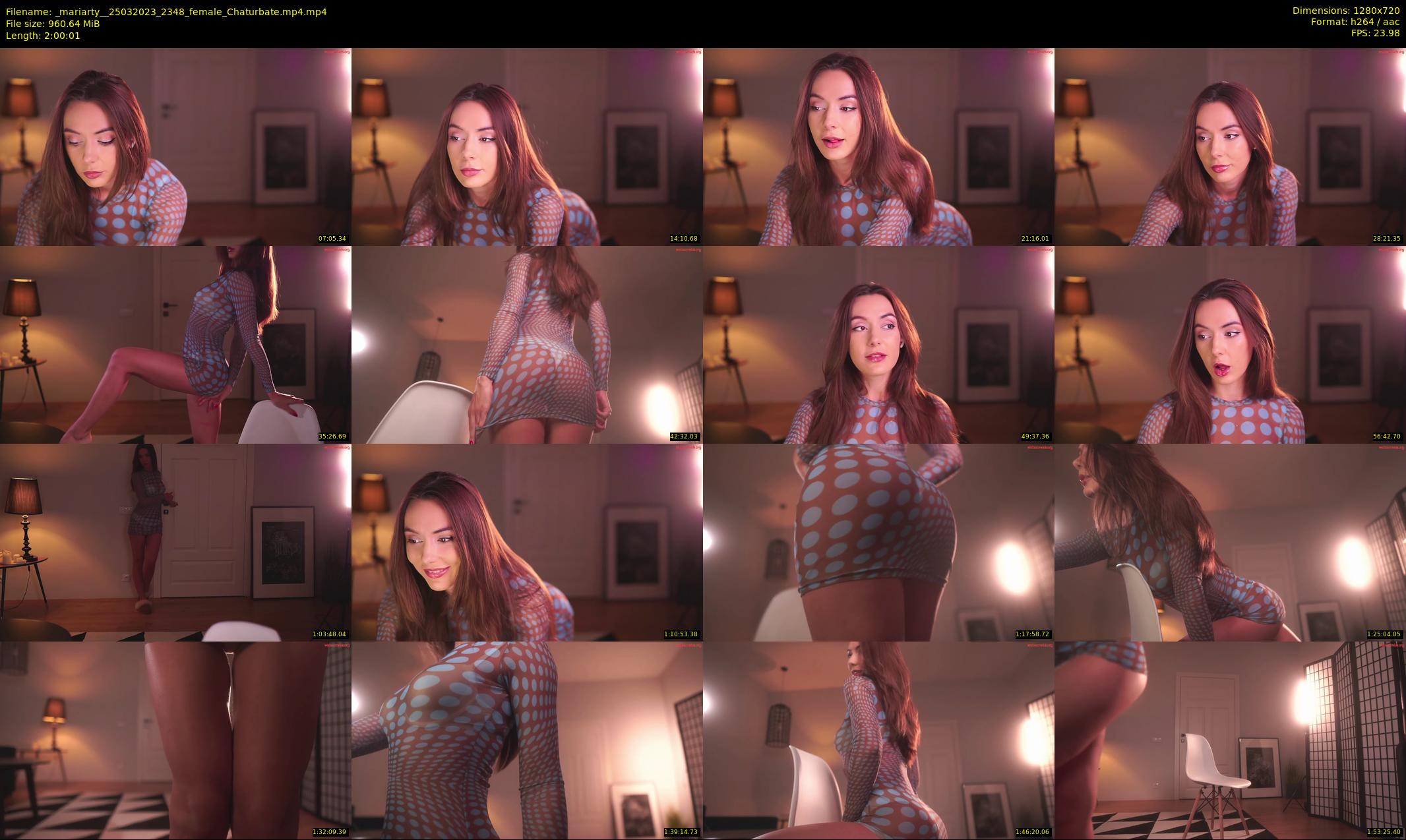 _mariarty_ — 121 minute Chaturbate female cam show recording, 720p, Mar 25, 2023