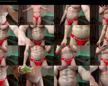 adam_muscle_ — 70 minute Chaturbate male cam show recording, 720p, Mar 26, 2023
