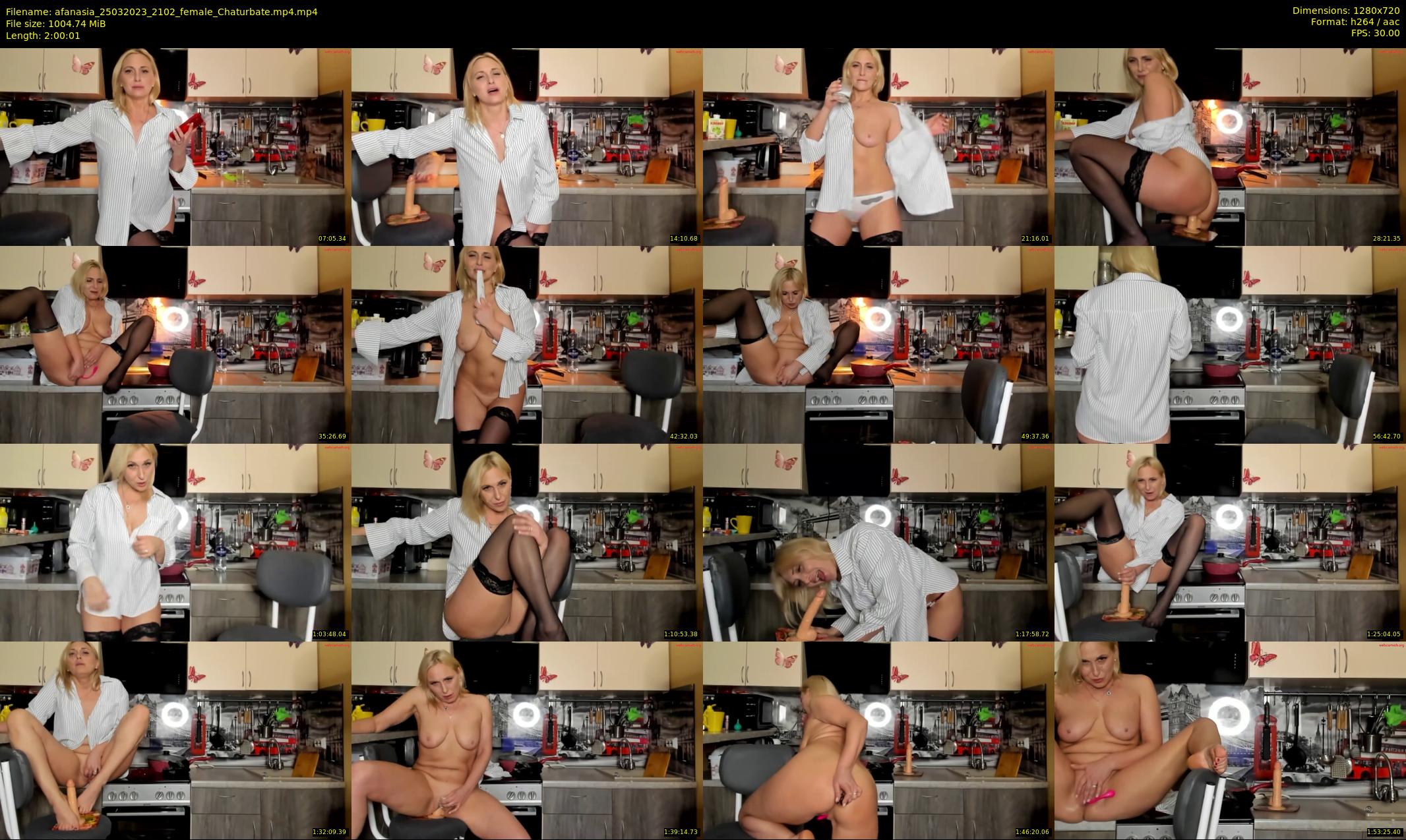afanasia — 121 minute Chaturbate female cam show recording, 720p, Mar 25, 2023