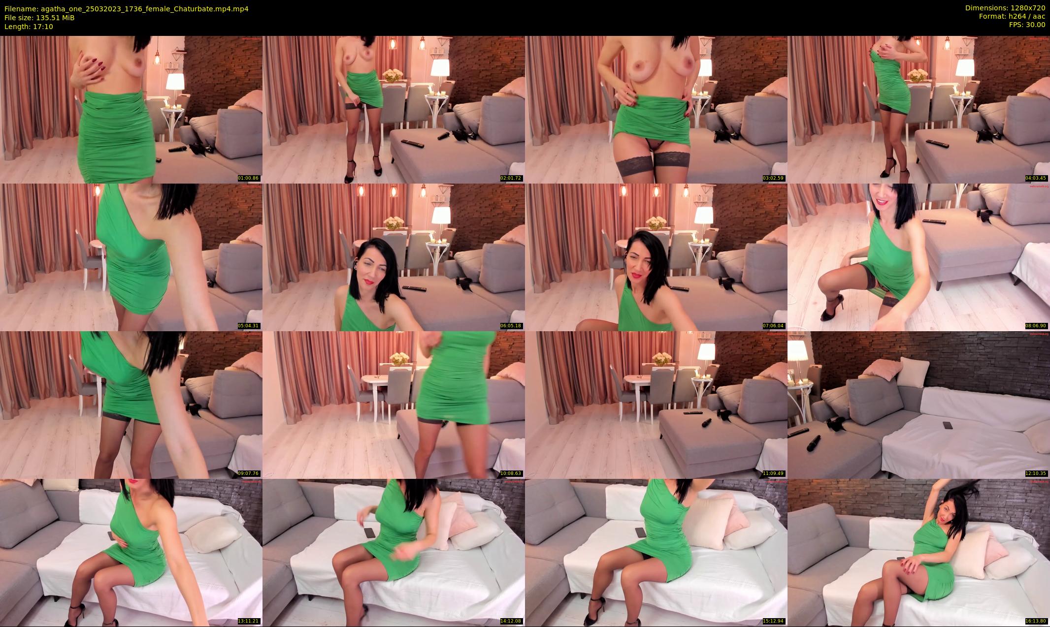 agatha_one — 18 minute Chaturbate female cam show recording, 720p, Mar 25, 2023