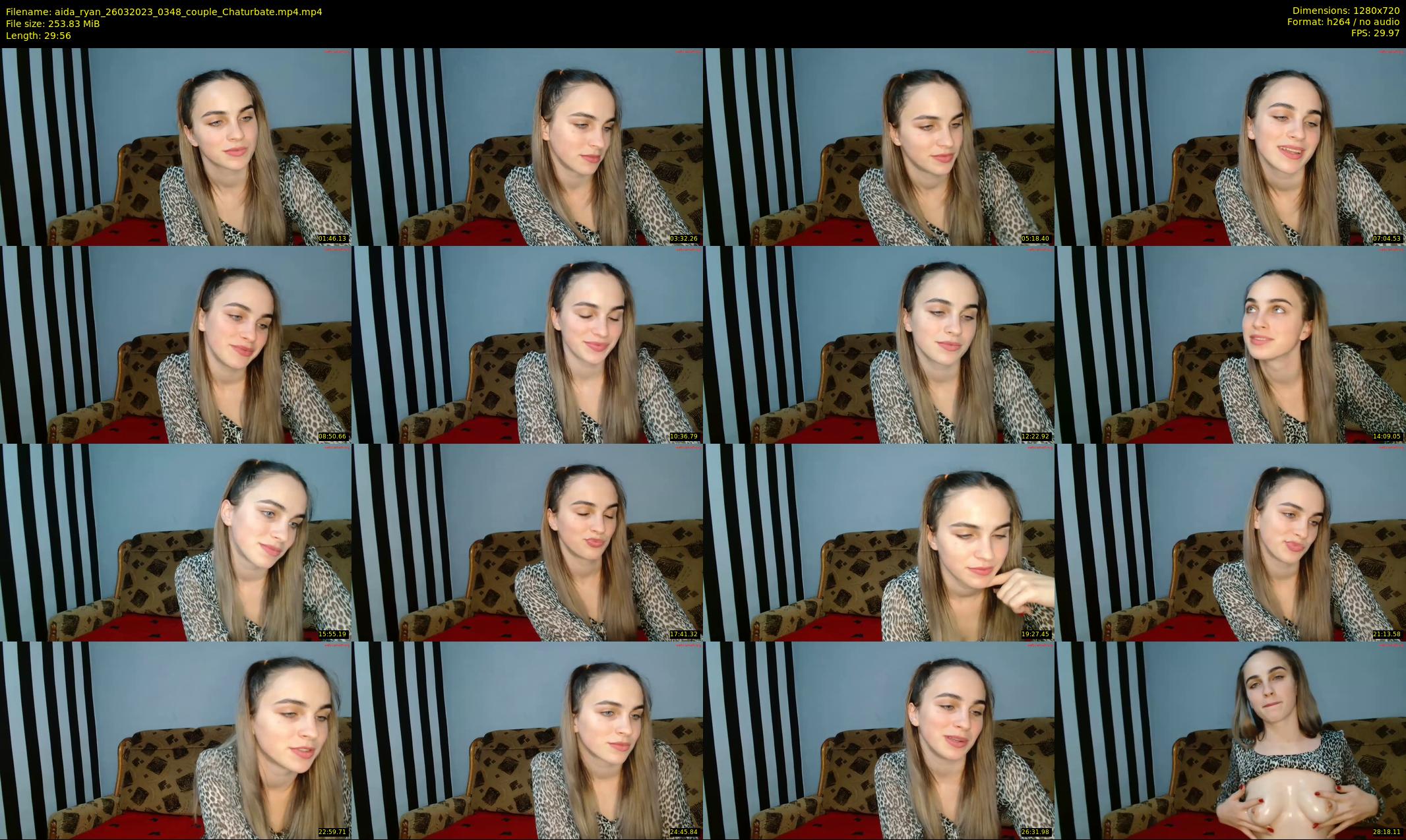 aida_ryan — 30 minute Chaturbate couple cam show recording, 720p, Mar 26, 2023
