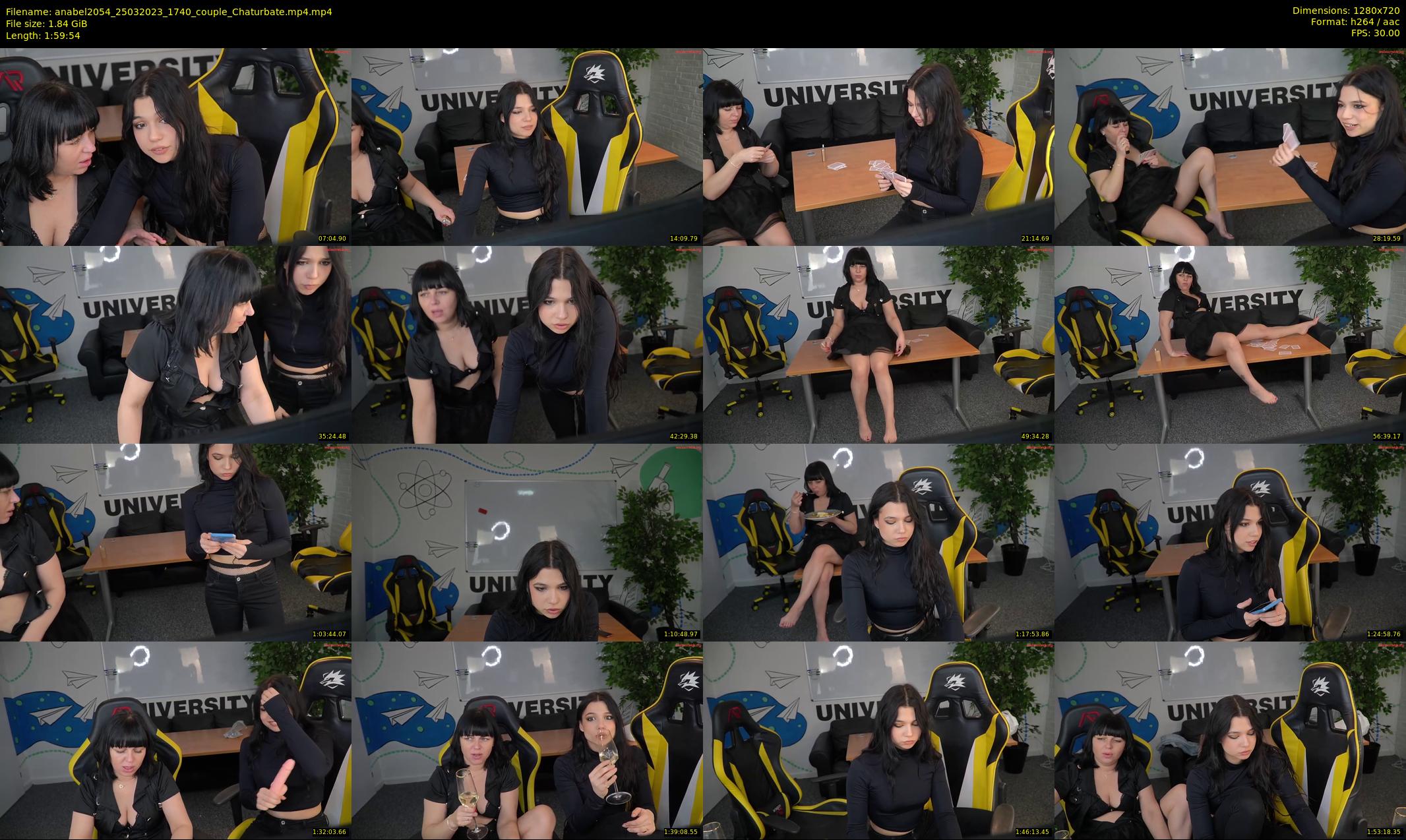 anabel2054 — 120 minute Chaturbate female cam show recording, 720p, Mar 25, 2023