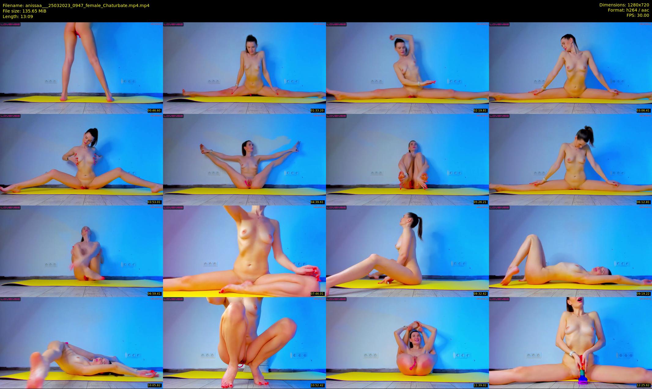 anissaa__ — 14 minute Chaturbate female cam show recording, 720p, Mar 25, 2023