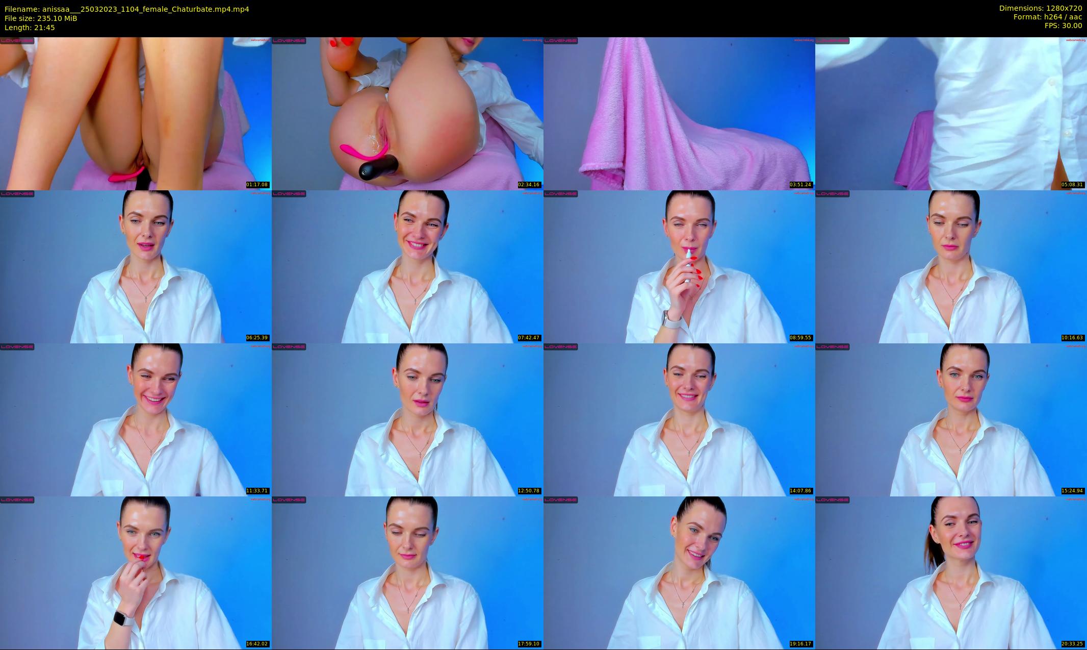 anissaa__ — 22 minute Chaturbate female cam show recording, 720p, Mar 25, 2023