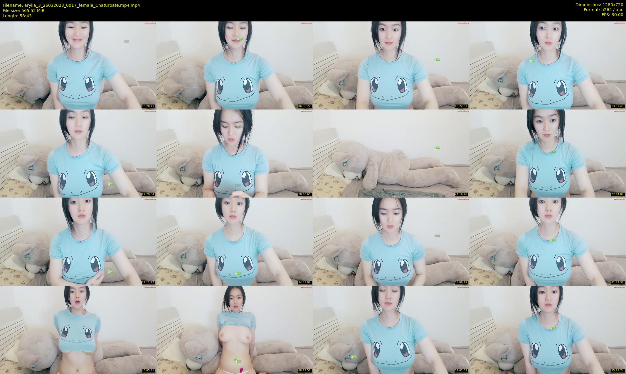 arylia_3 — 59 minute Chaturbate female cam show recording, 720p, Mar 26, 2023