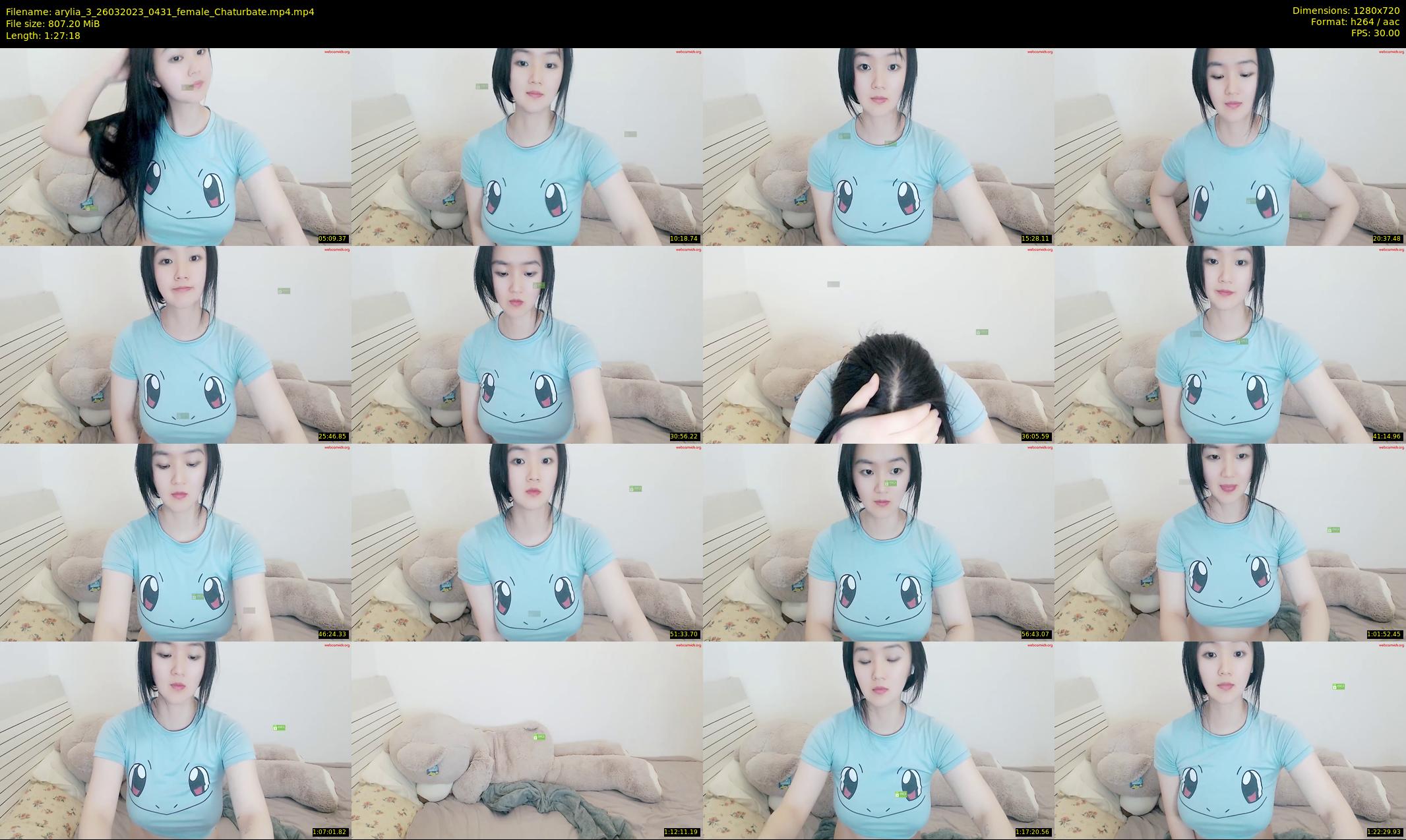 arylia_3 — 88 minute Chaturbate female cam show recording, 720p, Mar 26, 2023
