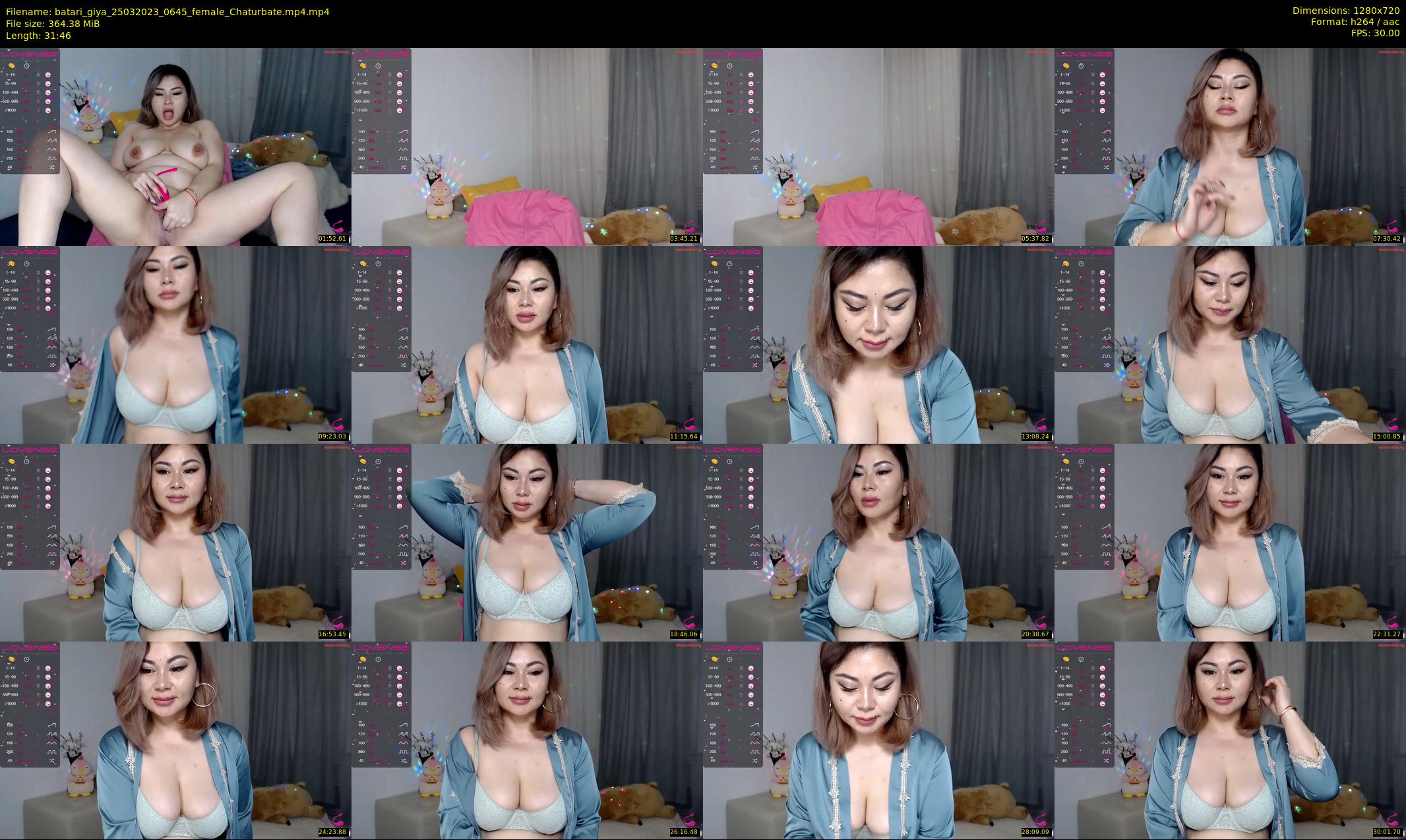 batari_giya — 32 minute Chaturbate female cam show recording, 720p, Mar 25, 2023