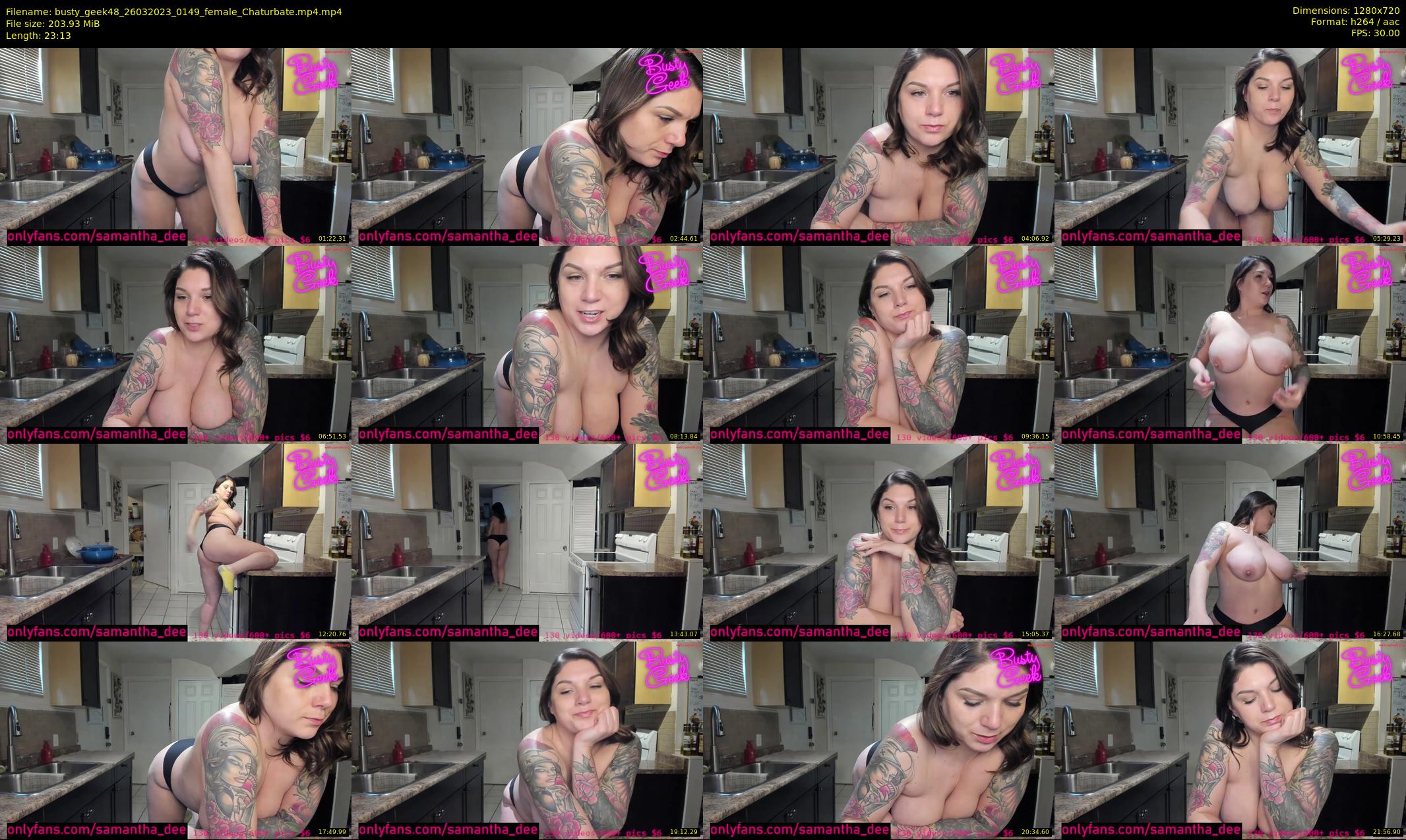 busty_geek48 — 24 minute Chaturbate female cam show recording, 720p, Mar 26, 2023