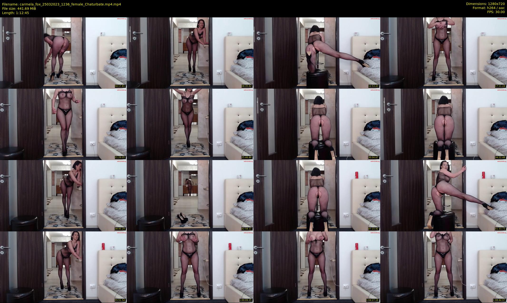 carmela_fox — 73 minute Chaturbate female cam show recording, 720p, Mar 25, 2023
