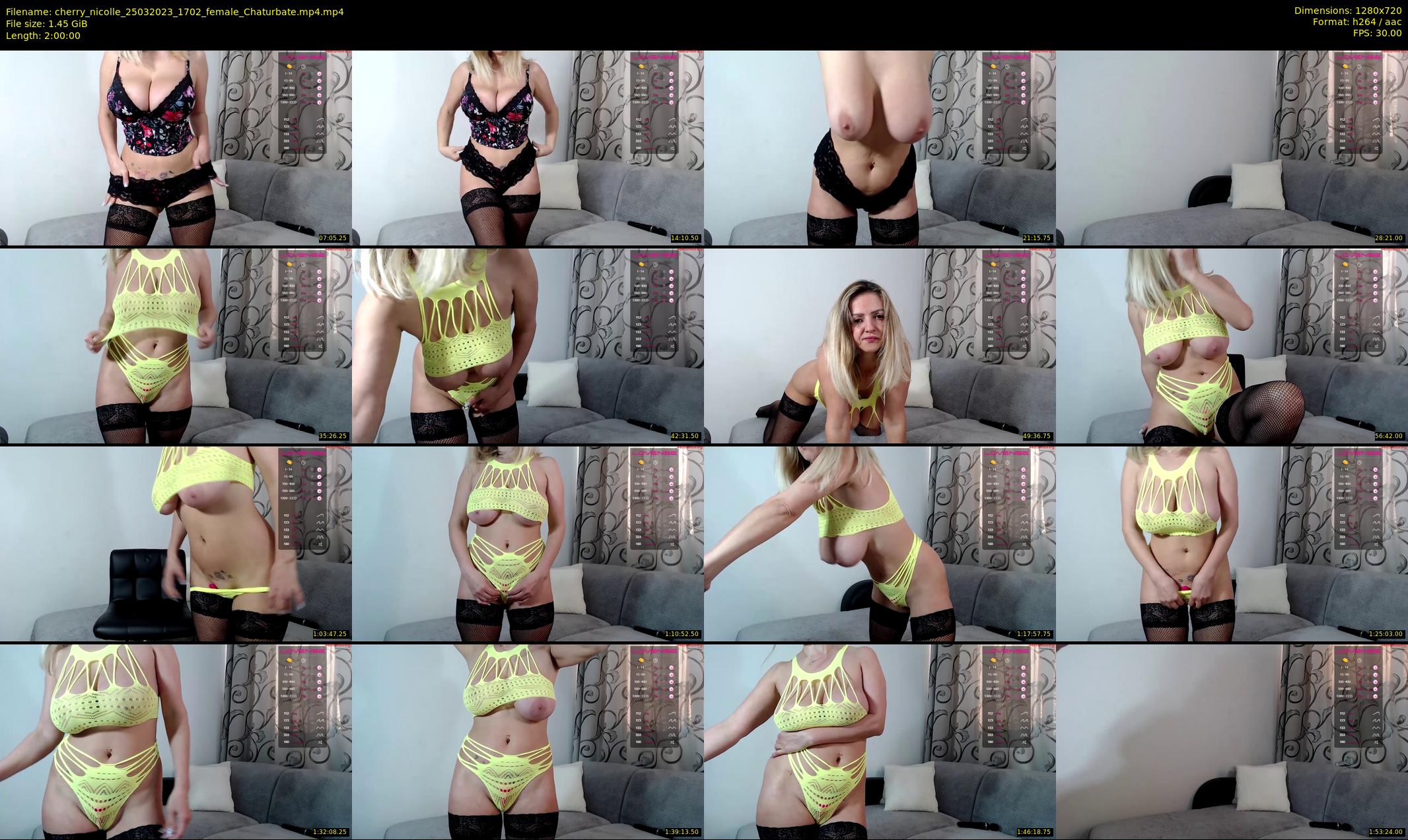 cherry_nicolle — 120 minute Chaturbate female cam show recording, 720p, Mar 25, 2023