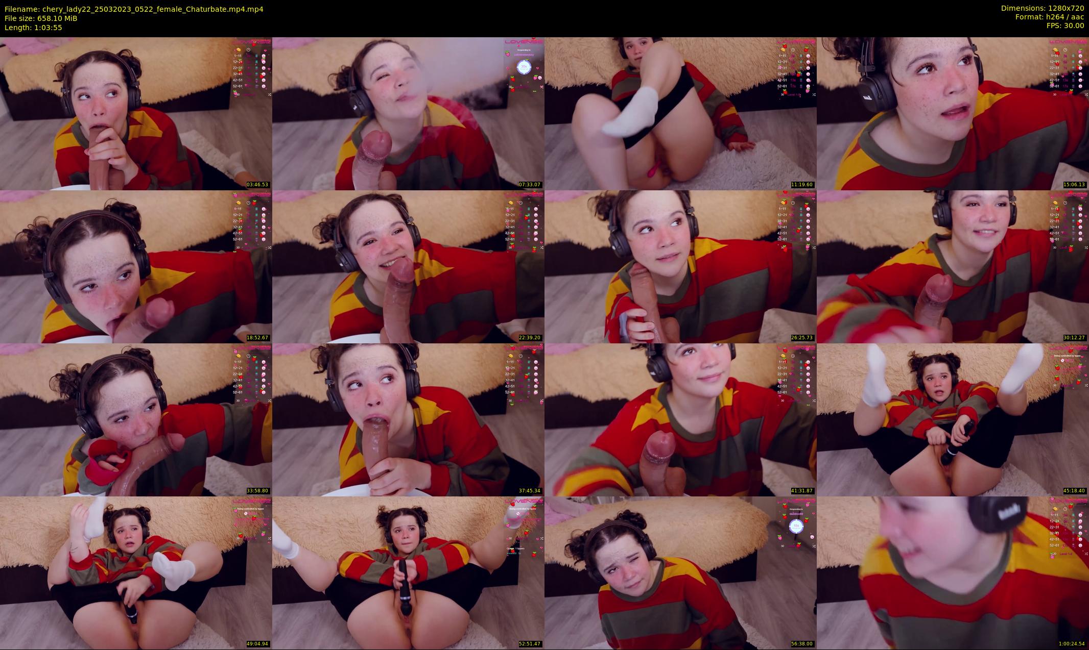 chery_lady22 — 64 minute Chaturbate female cam show recording, 720p, Mar 25, 2023