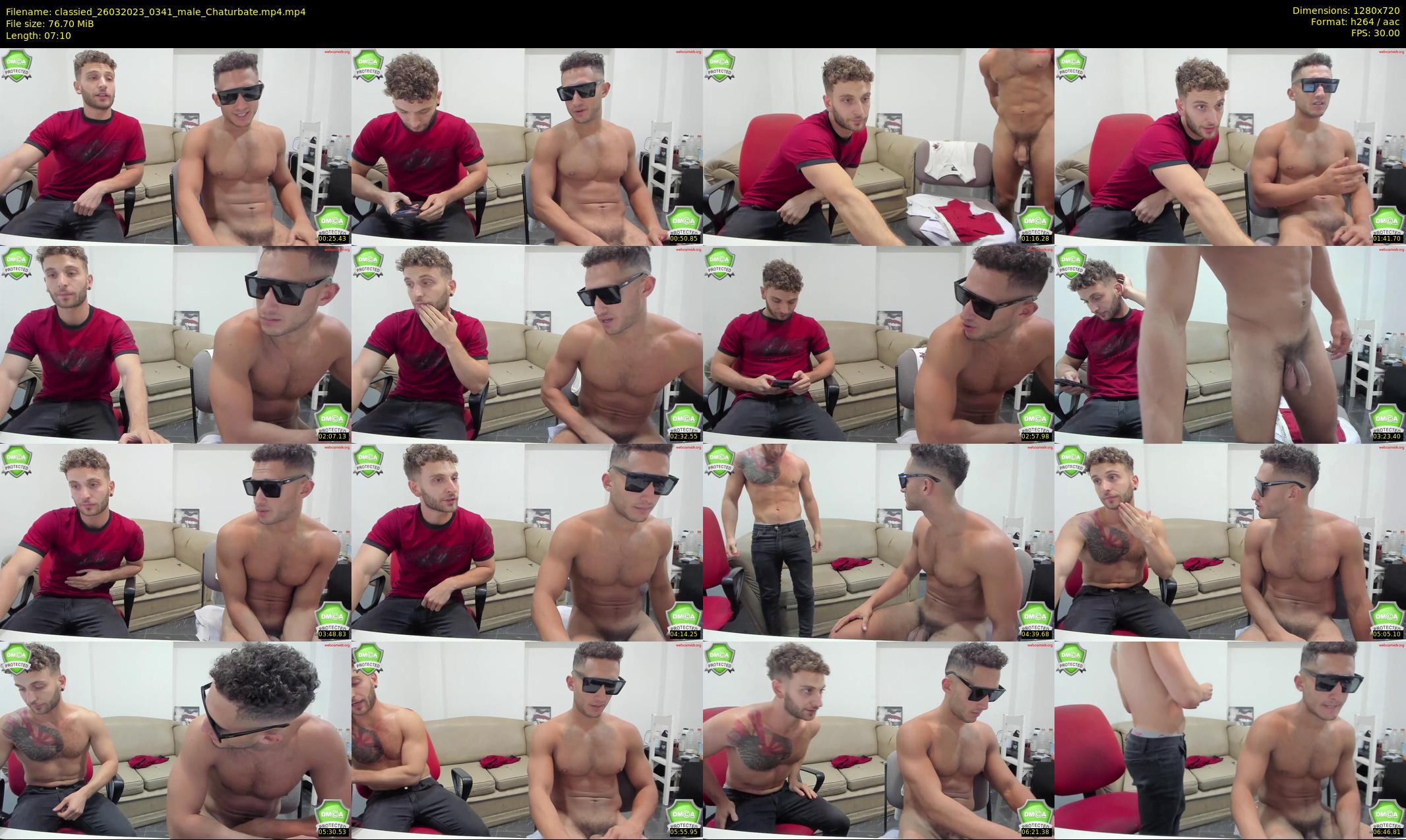 classied — 8 minute Chaturbate male cam show recording, 720p, Mar 26, 2023