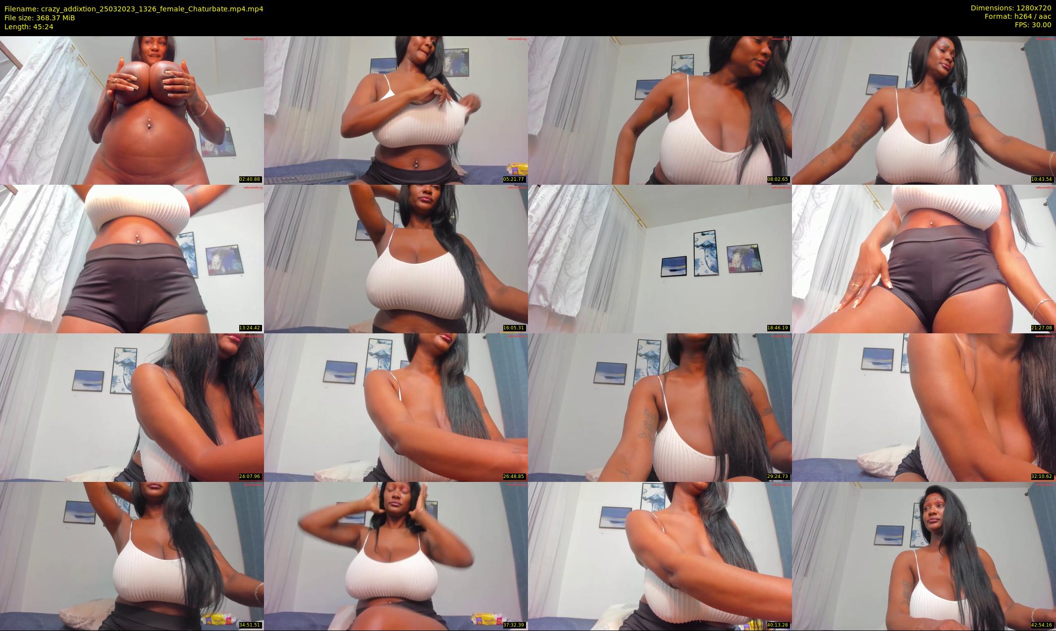 crazy_addixtion — 46 minute Chaturbate female cam show recording, 720p, Mar 25, 2023