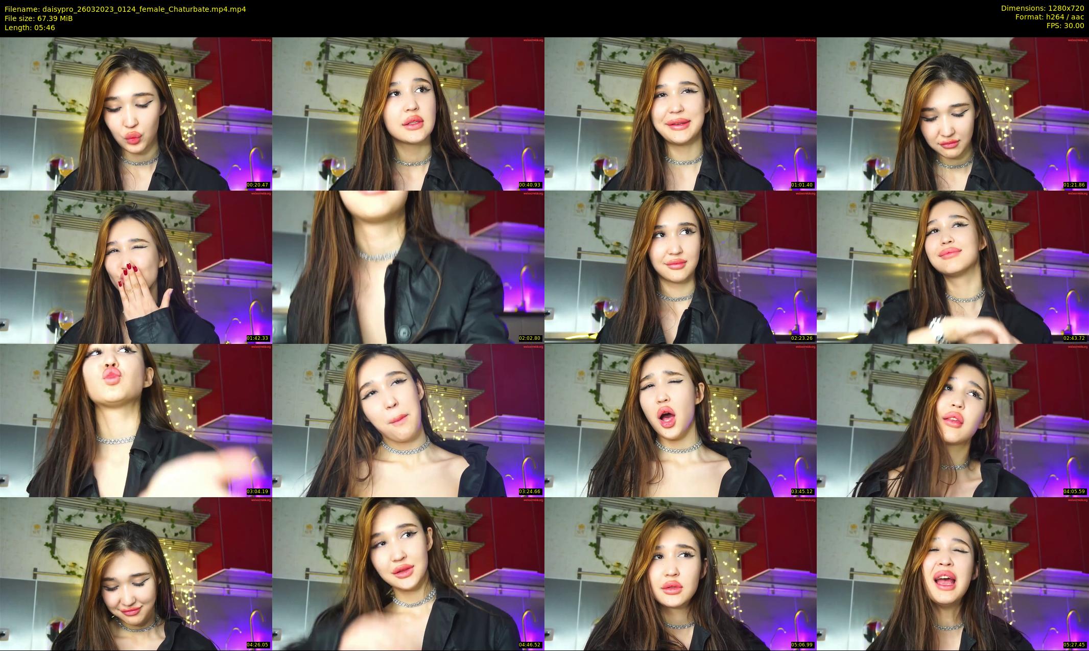 daisypro — 6 minute Chaturbate couple cam show recording, 720p, Mar 26, 2023