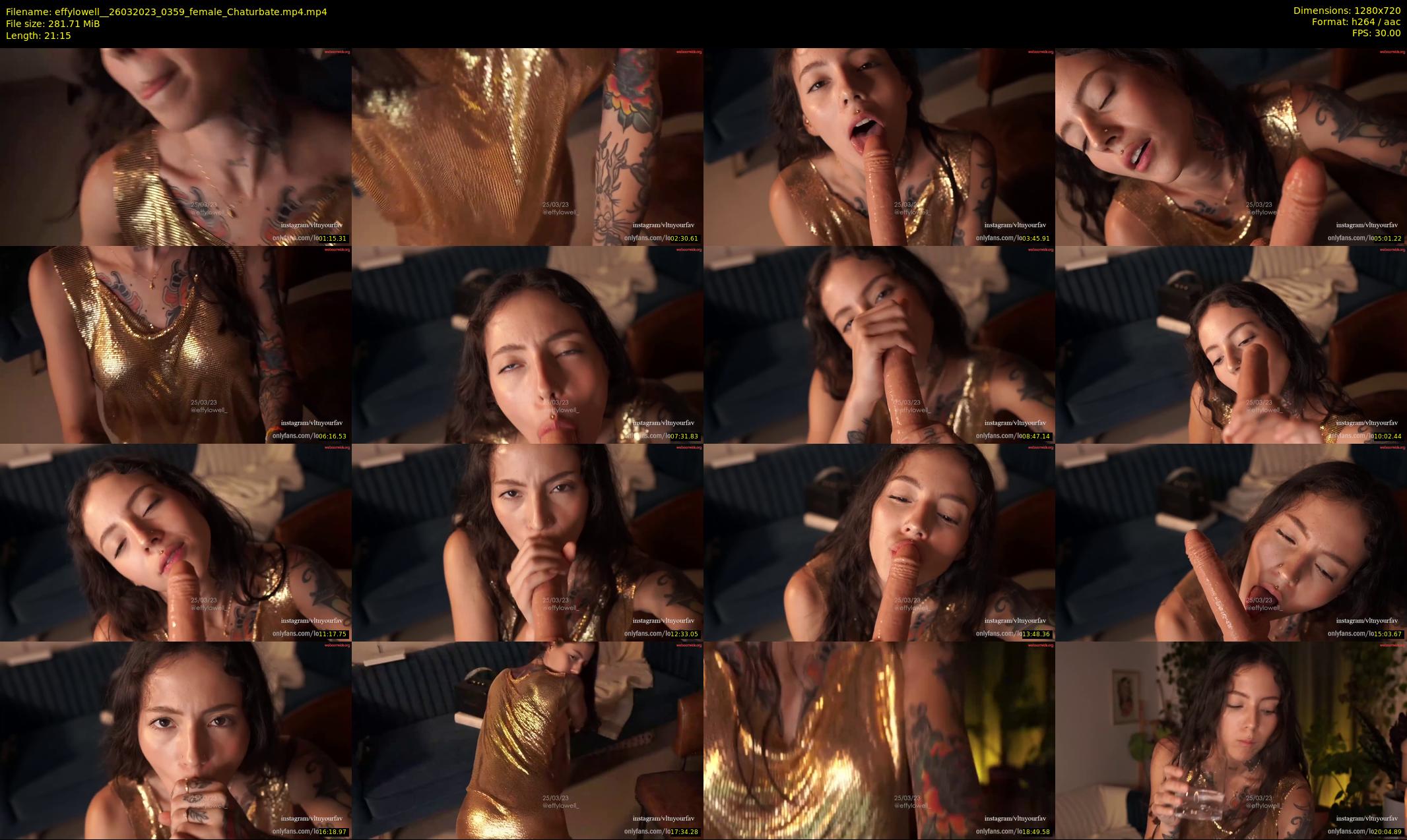 effylowell_ — 22 minute Chaturbate female cam show recording, 720p, Mar 26, 2023