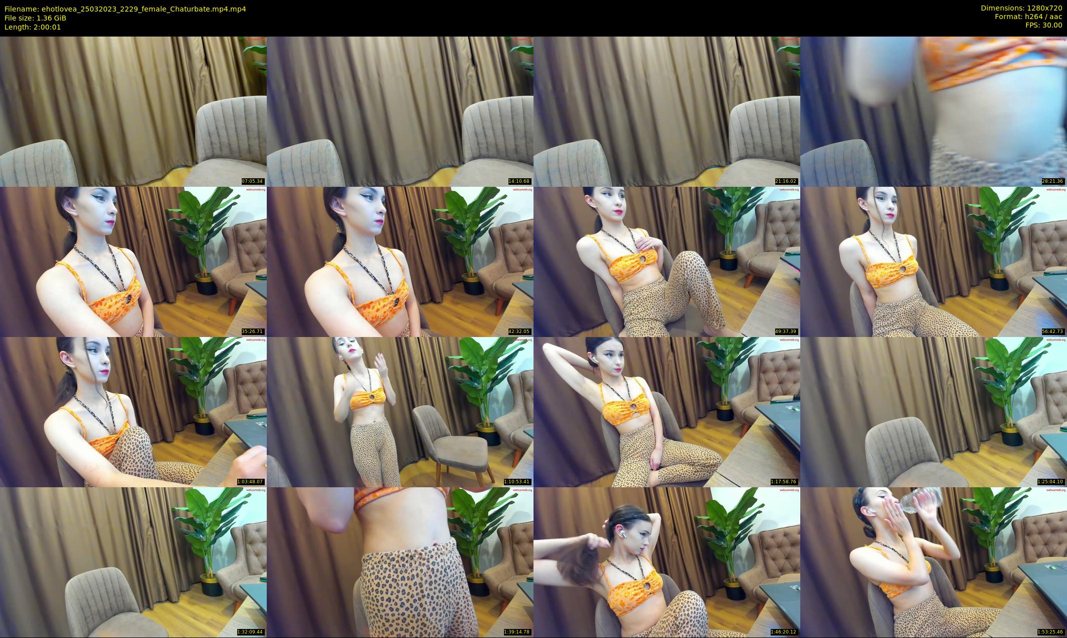 ehotlovea — 121 minute Chaturbate female cam show recording, 720p, Mar 25, 2023