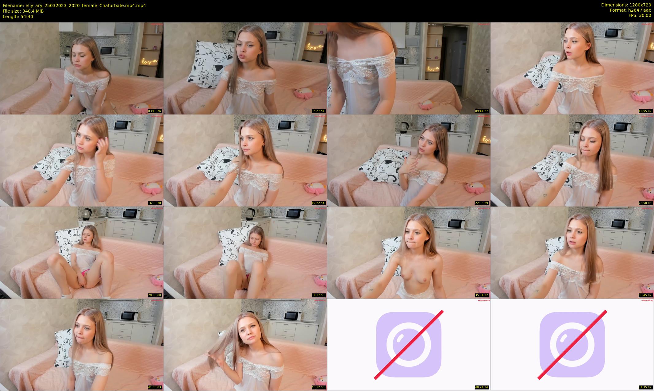 elly_ary — 55 minute Chaturbate female cam show recording, 720p, Mar 25, 2023