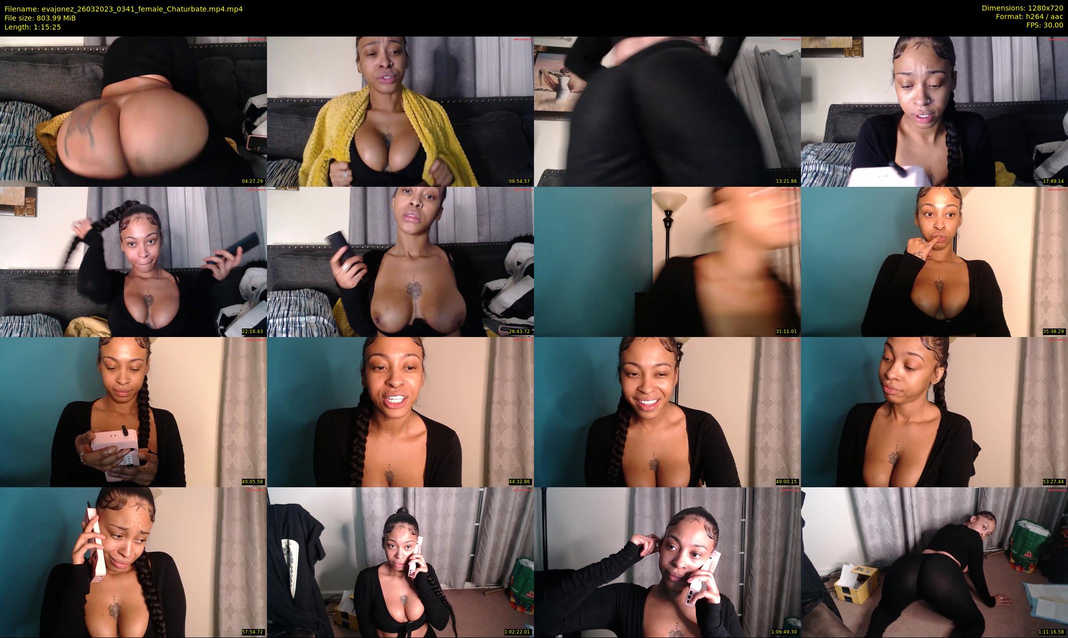 evajonez — 76 minute Chaturbate female cam show recording, 720p, Mar 26, 2023
