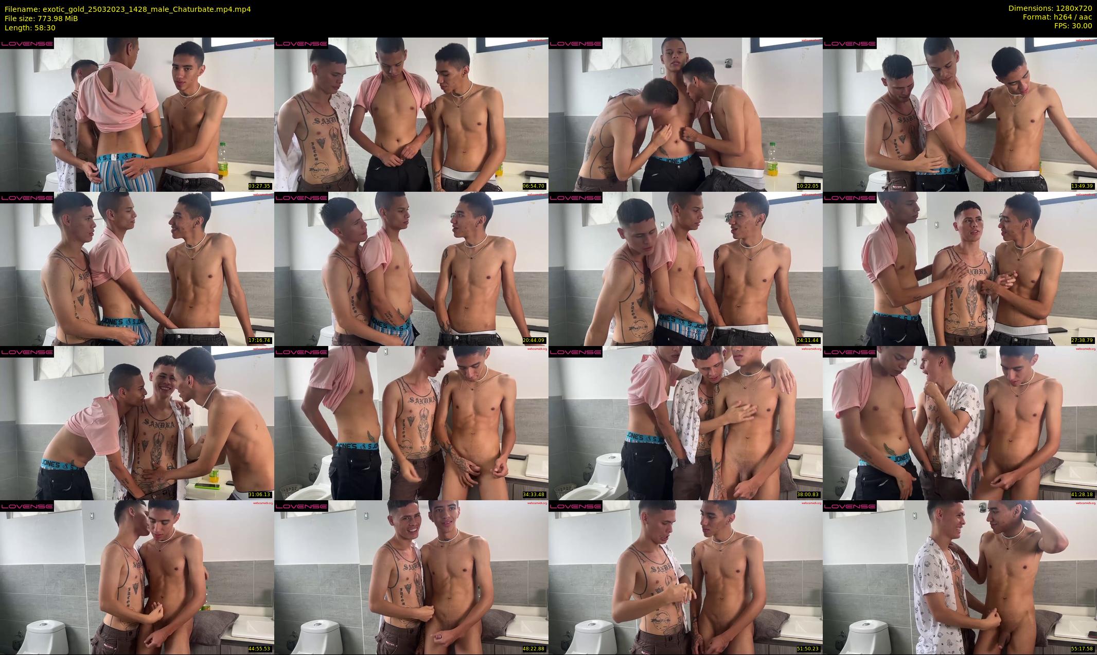 exotic_gold — 59 minute Chaturbate male cam show recording, 720p, Mar 25, 2023