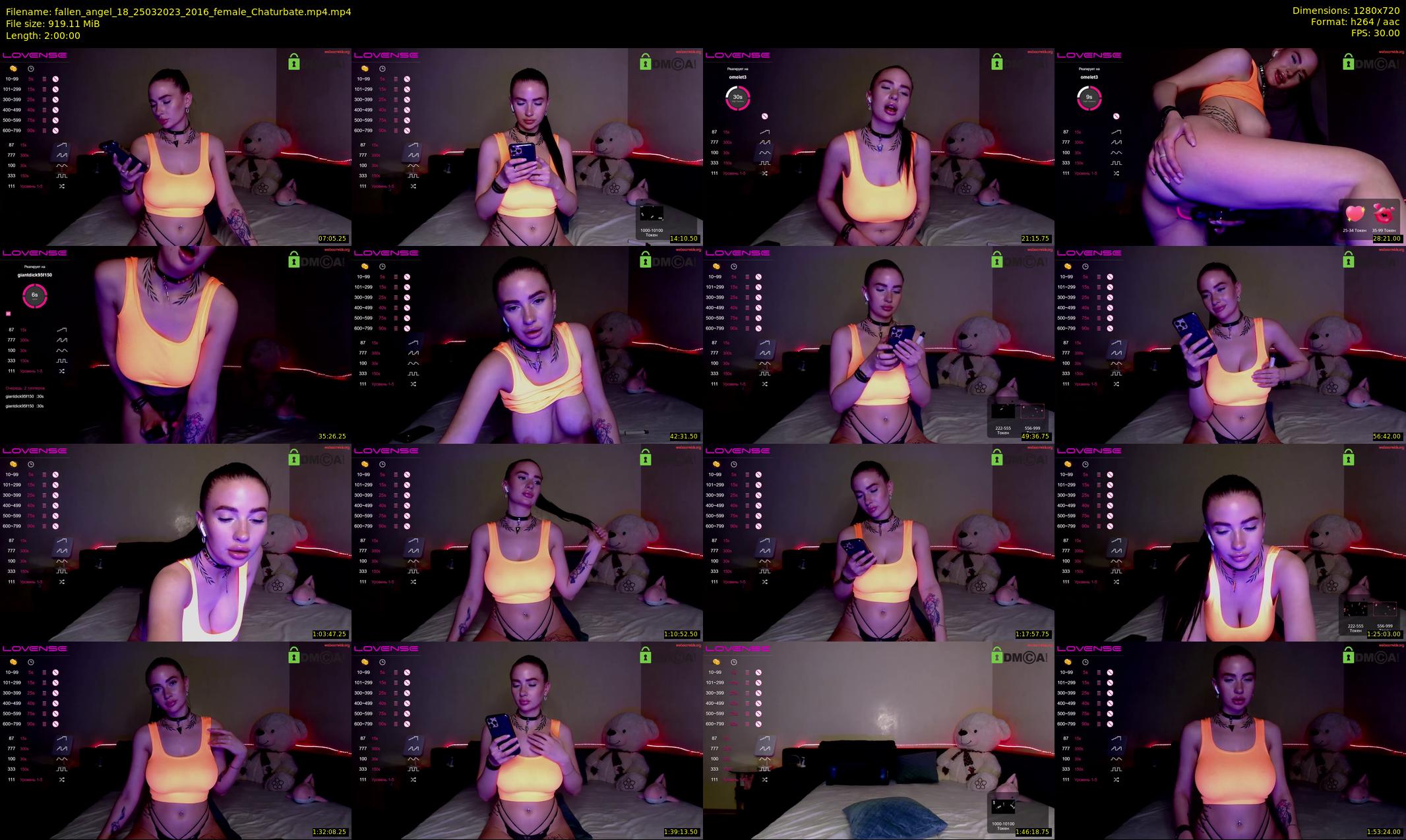 fallen_angel_18 — 120 minute Chaturbate female cam show recording, 720p, Mar 25, 2023