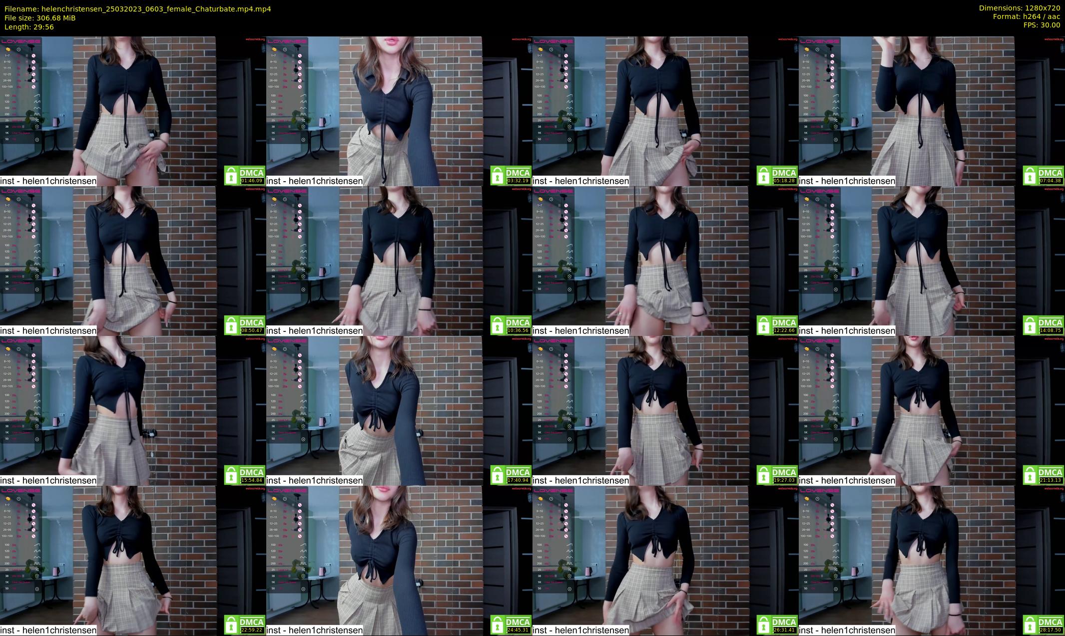 helenchristensen — 30 minute Chaturbate female cam show recording, 720p, Mar 25, 2023