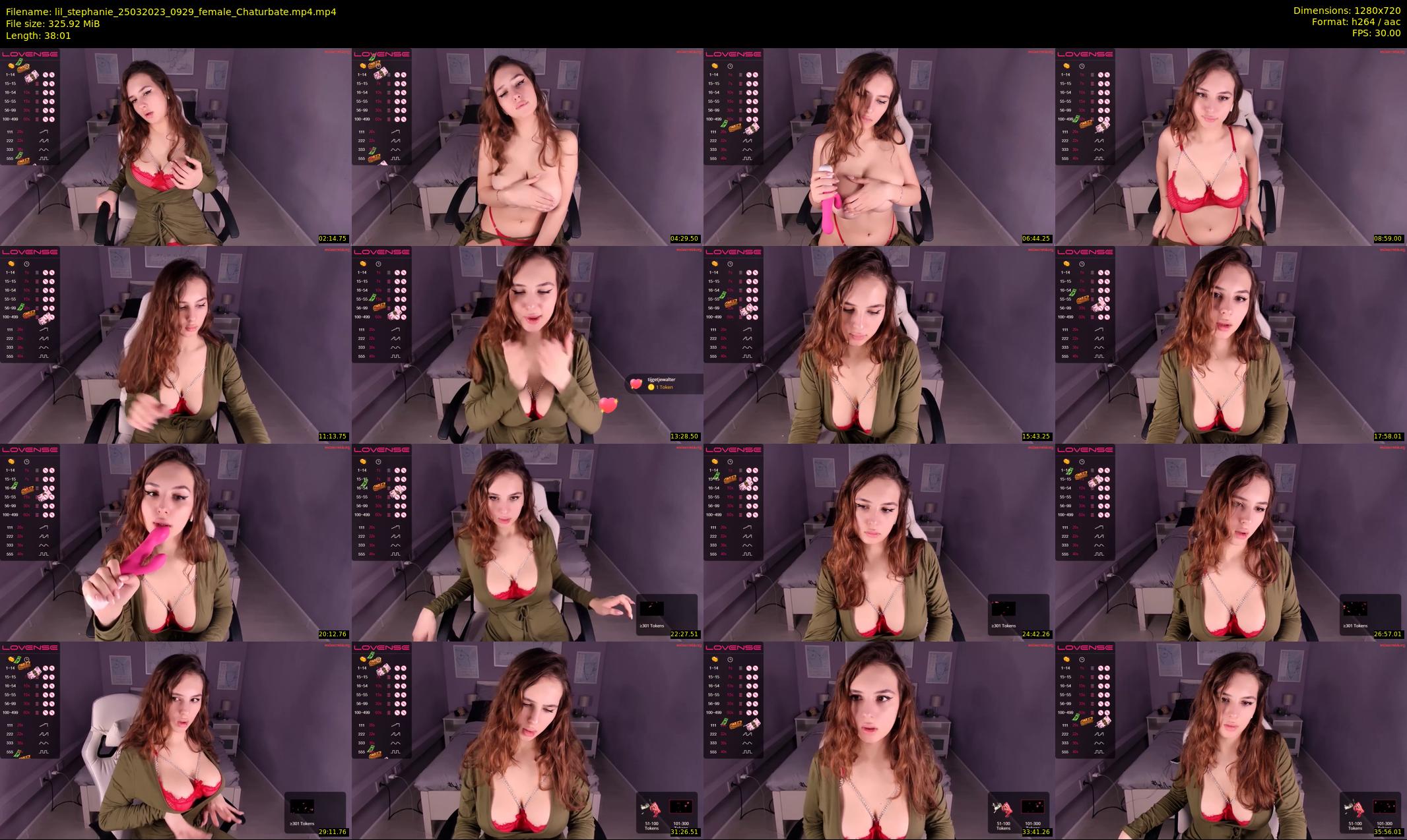 lil_stephanie — 39 minute Chaturbate female cam show recording, 720p, Mar 25, 2023