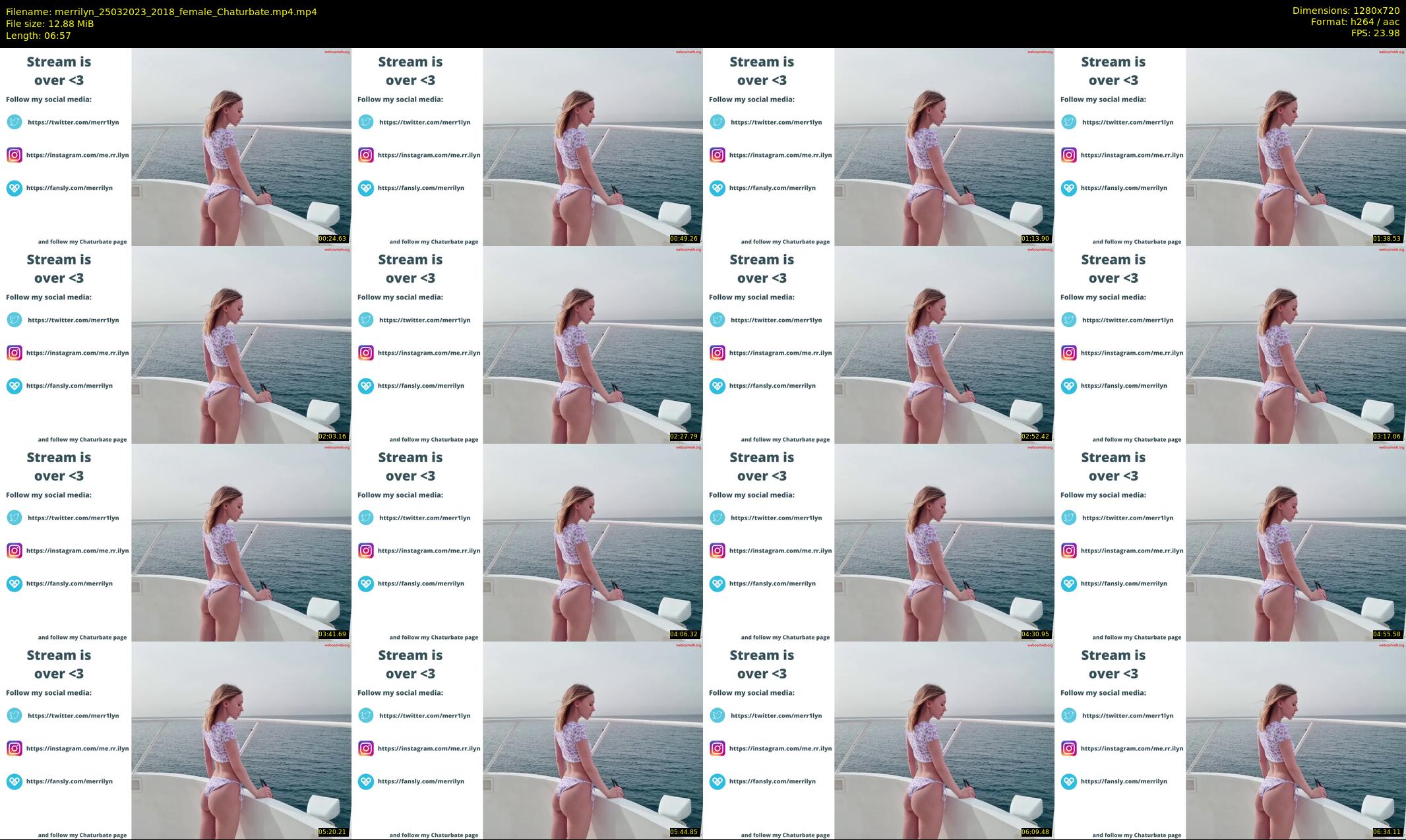merrilyn — 7 minute Chaturbate female cam show recording, 720p, Mar 25, 2023