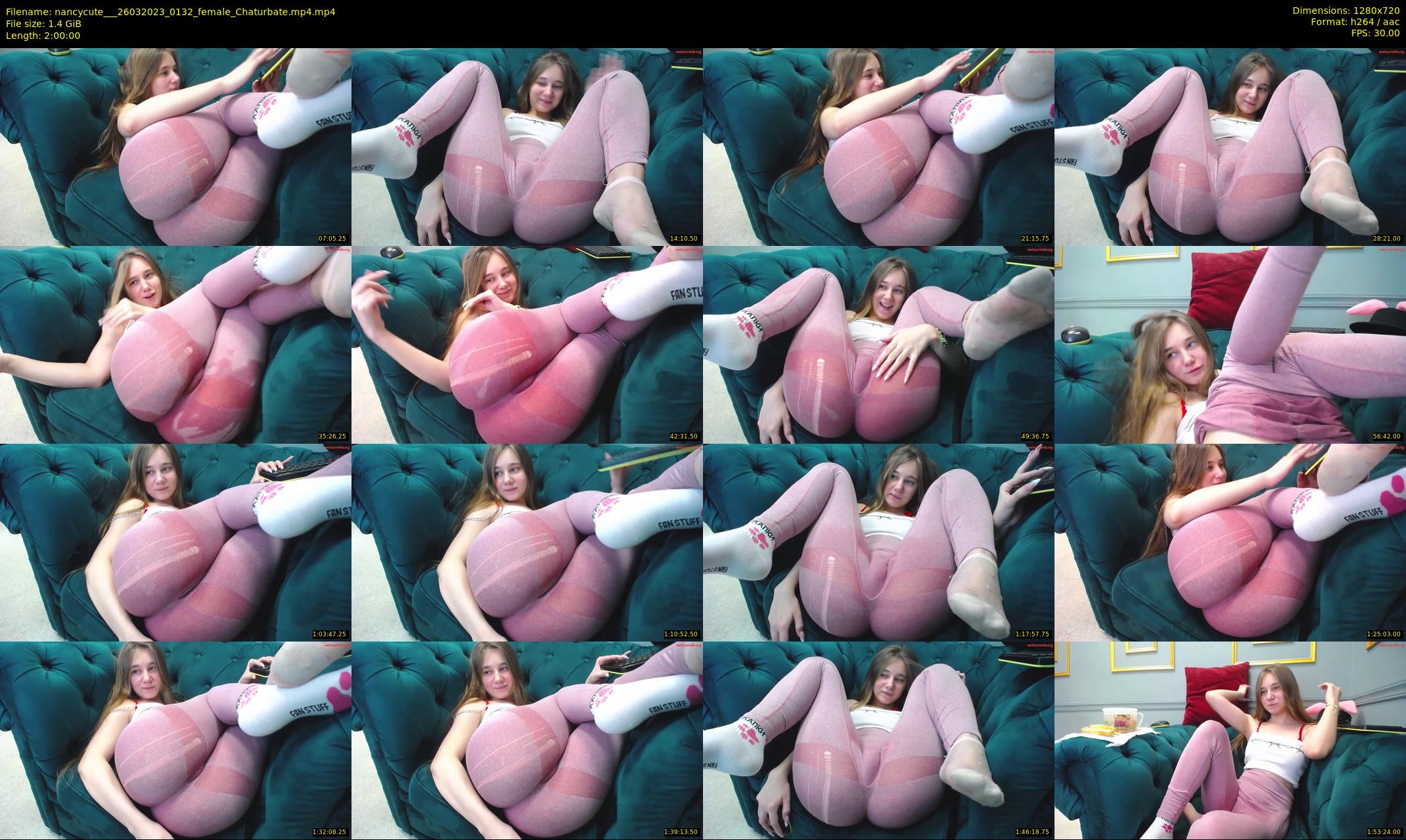 nancycute__ — 120 minute Chaturbate female cam show recording, 720p, Mar 26, 2023