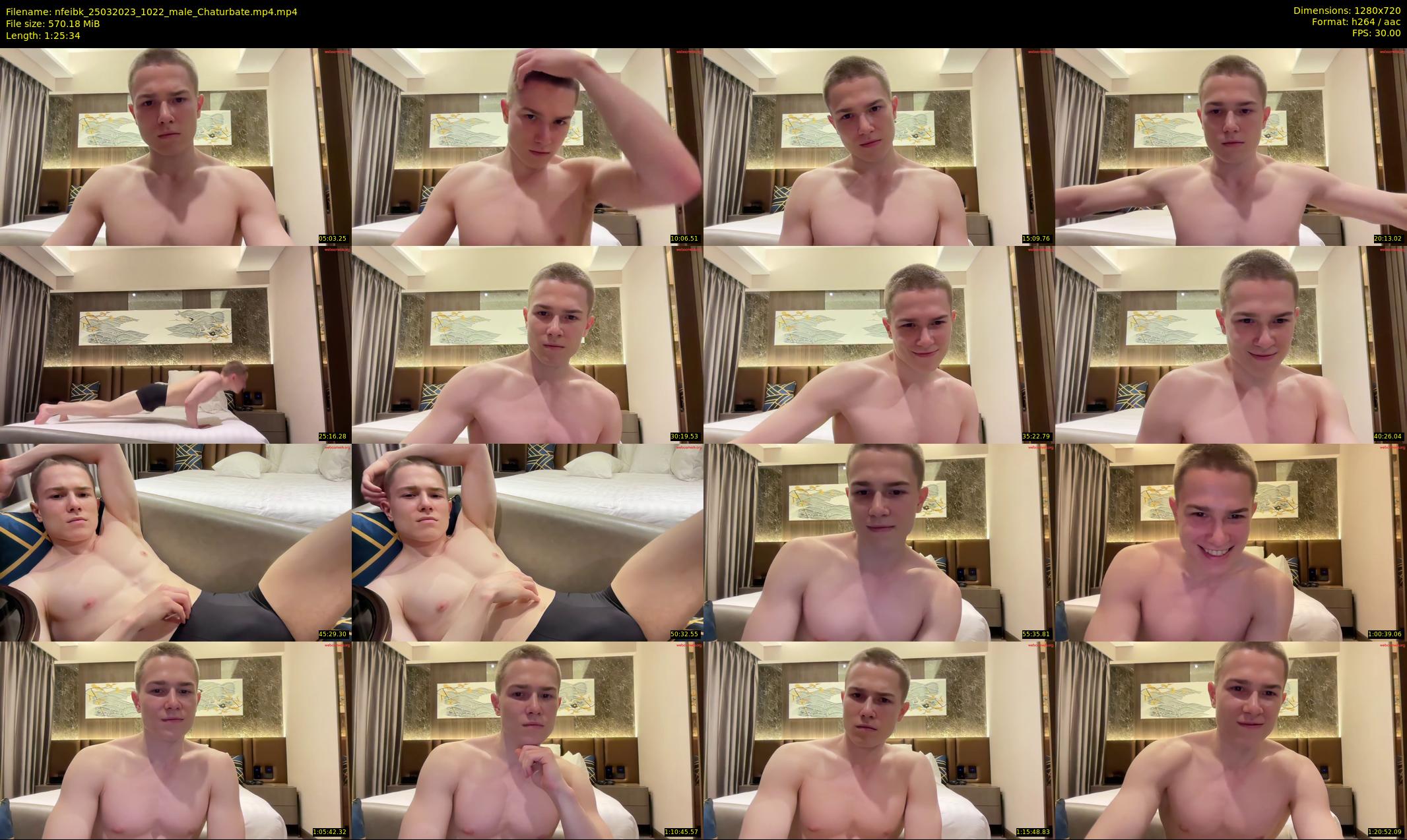nfeibk — 86 minute Chaturbate male cam show recording, 720p, Mar 25, 2023