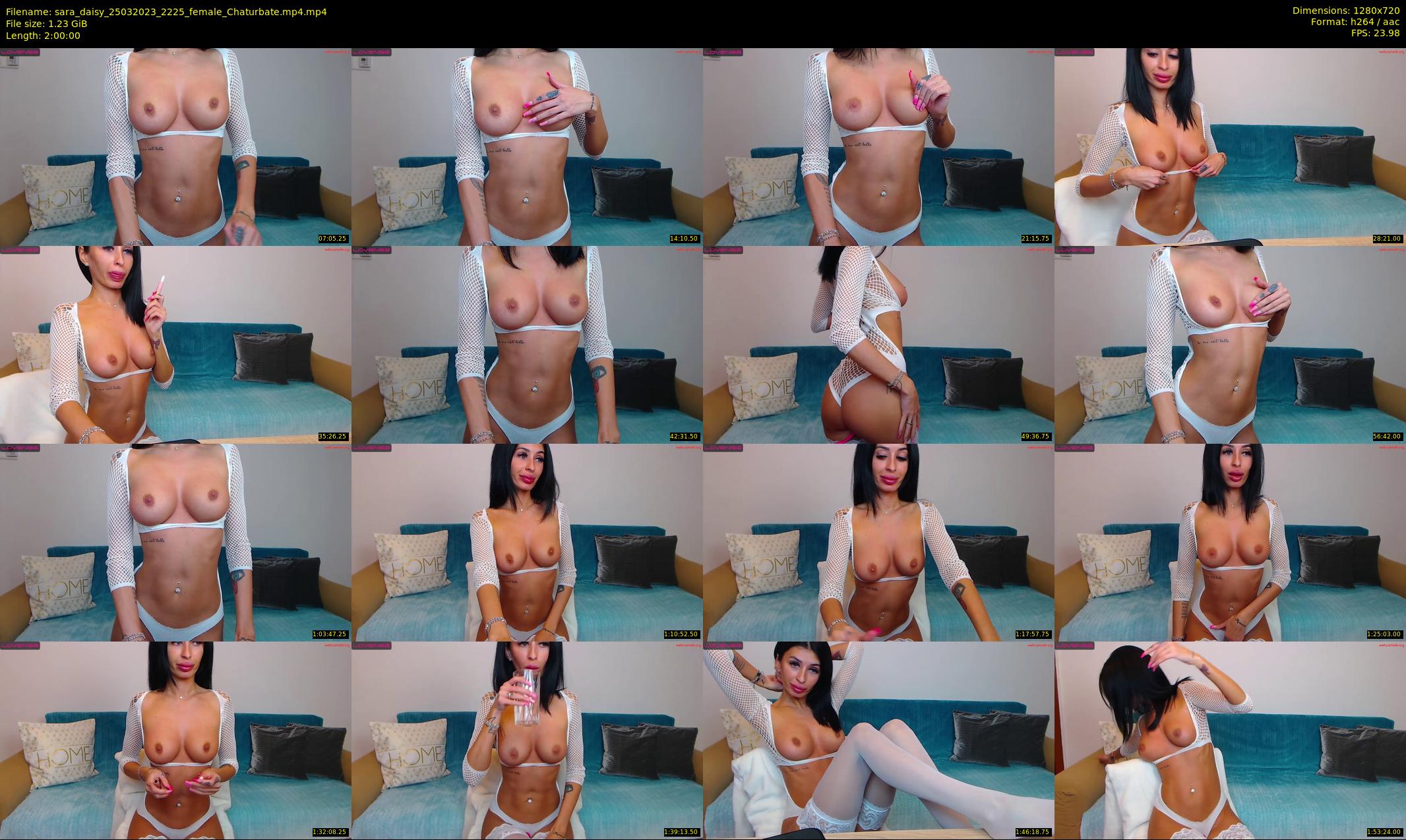 sara_daisy — 120 minute Chaturbate female cam show recording, 720p, Mar 25, 2023