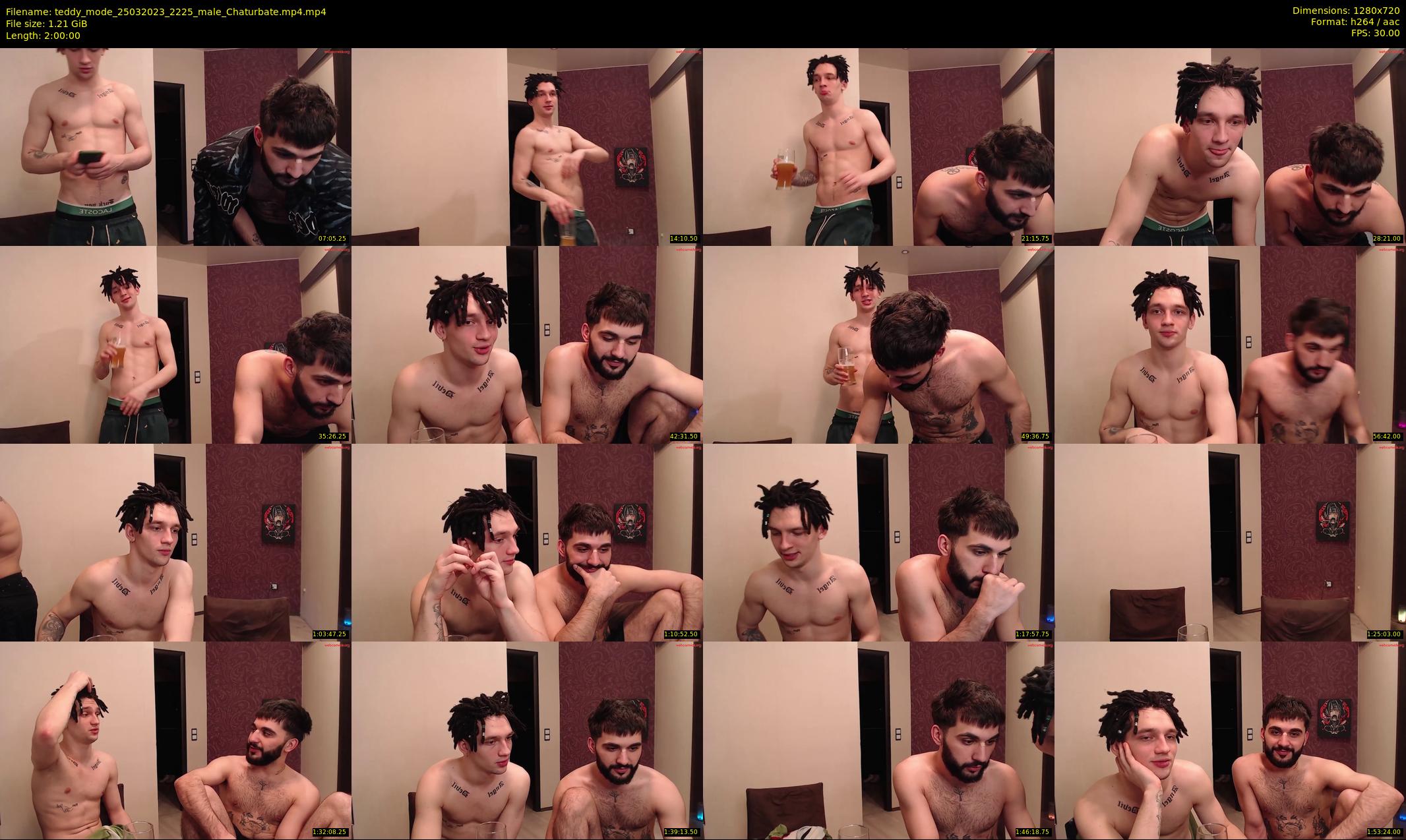 teddy_mode — 120 minute Chaturbate couple cam show recording, 720p, Mar 25, 2023