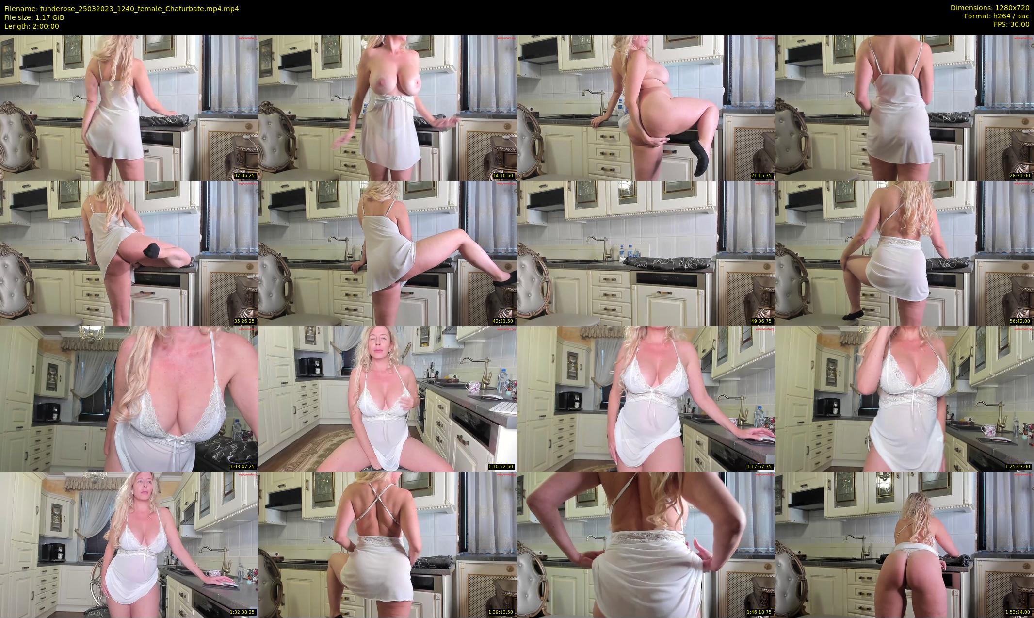 tunderose — 120 minute Chaturbate female cam show recording, 720p, Mar 25, 2023