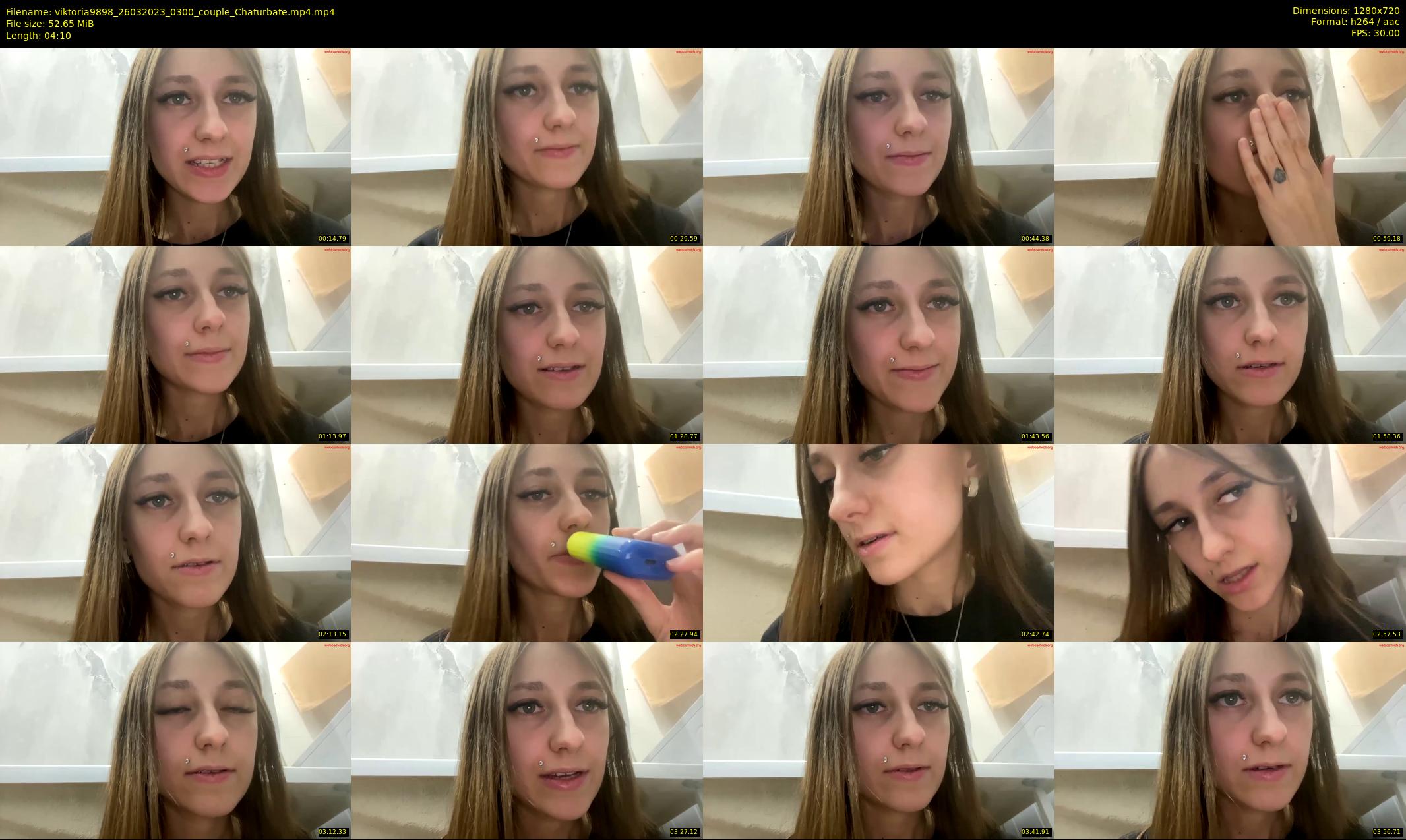 viktoria9898 — 5 minute Chaturbate couple cam show recording, 720p, Mar 26, 2023