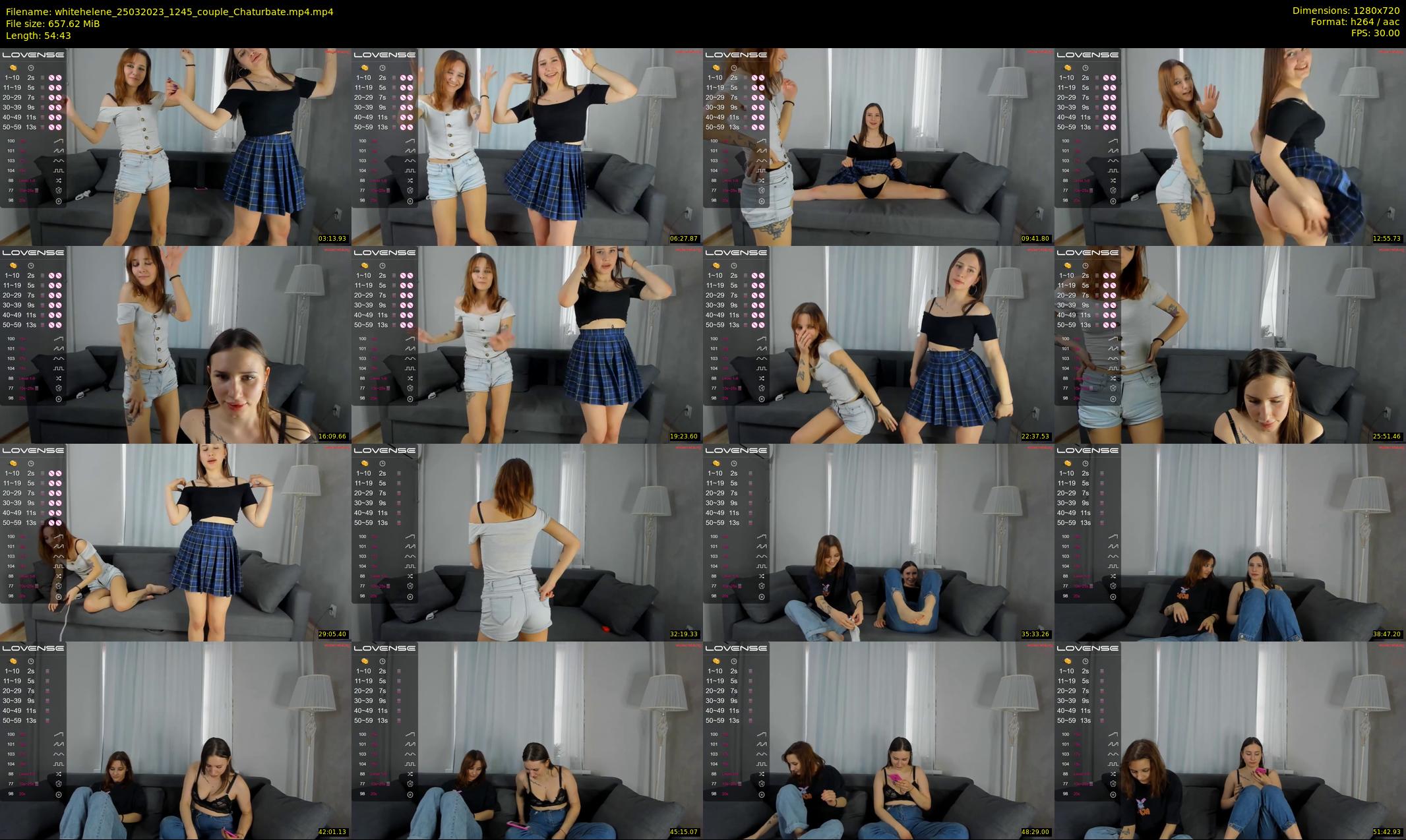 whitehelene — 55 minute Chaturbate female cam show recording, 720p, Mar 25, 2023