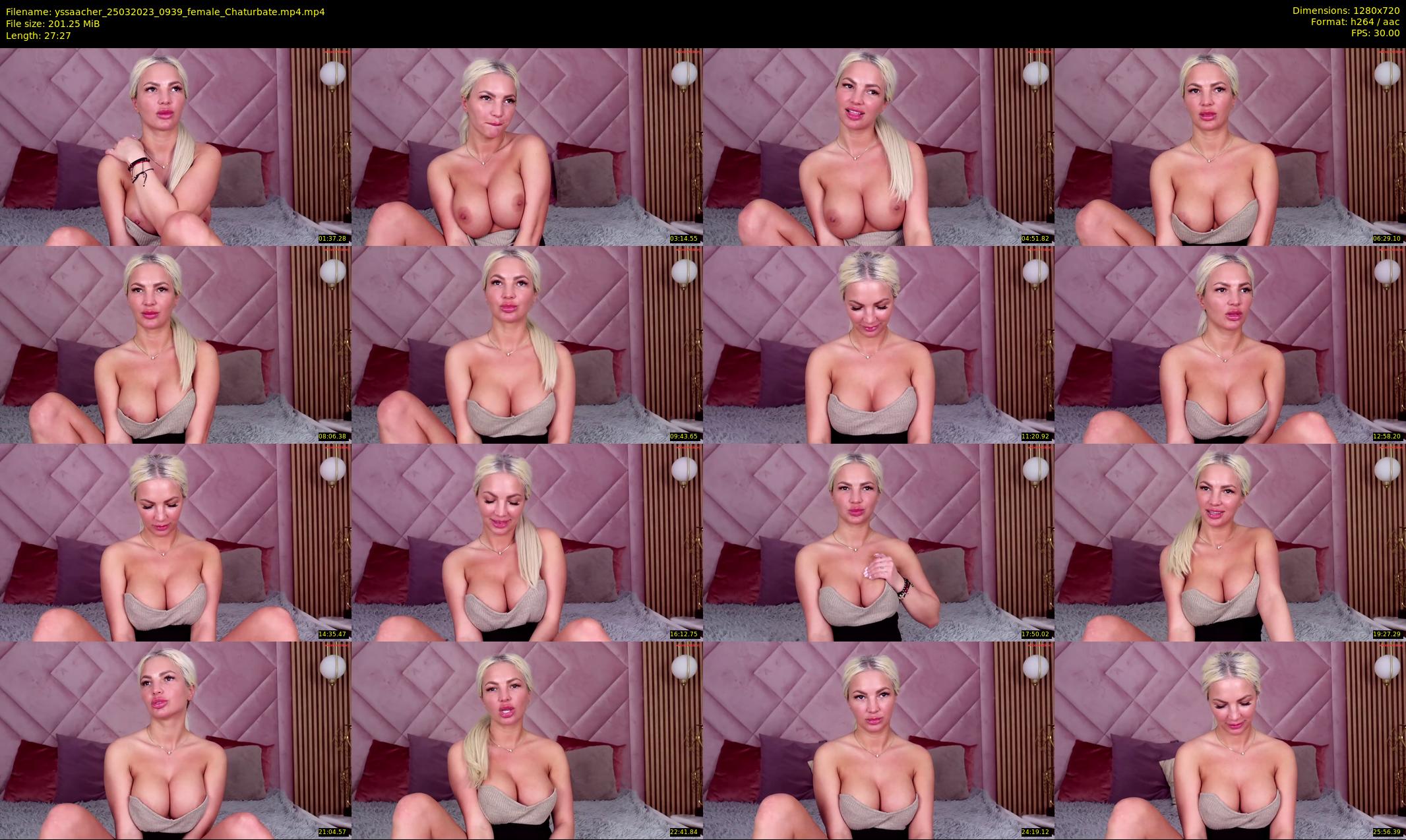 yssaacher — 28 minute Chaturbate female cam show recording, 720p, Mar 25, 2023