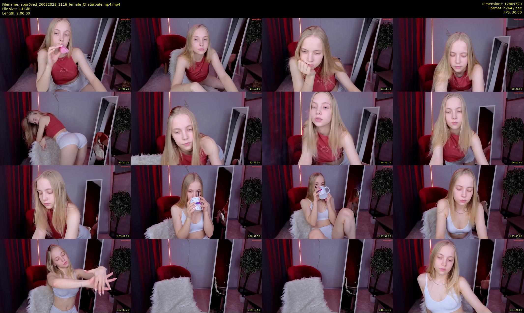 appr0ved — 120 minute Chaturbate female cam show recording, 720p, Mar 26, 2023