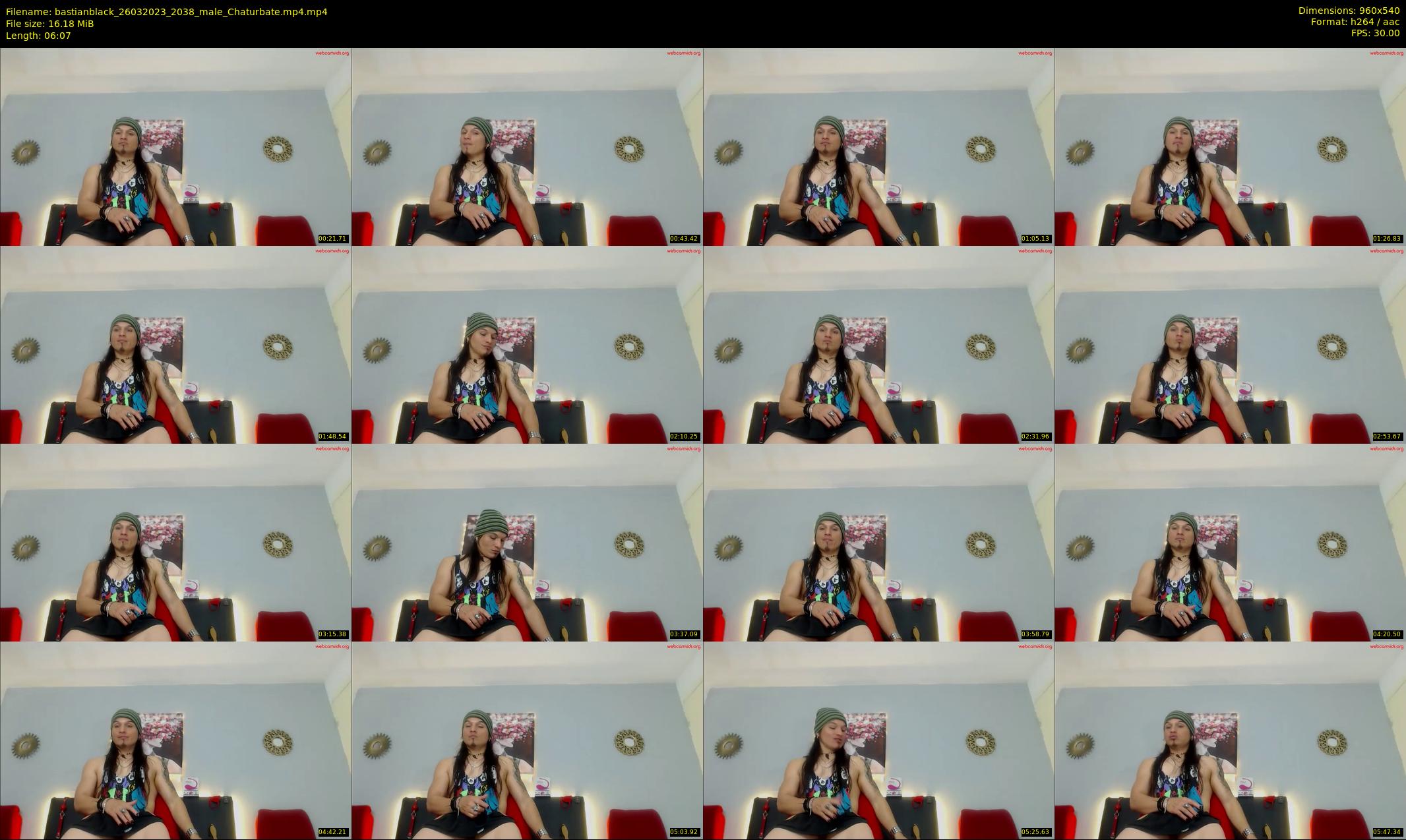 bastianblack — 7 minute Chaturbate male cam show recording, 480p, Mar 26, 2023
