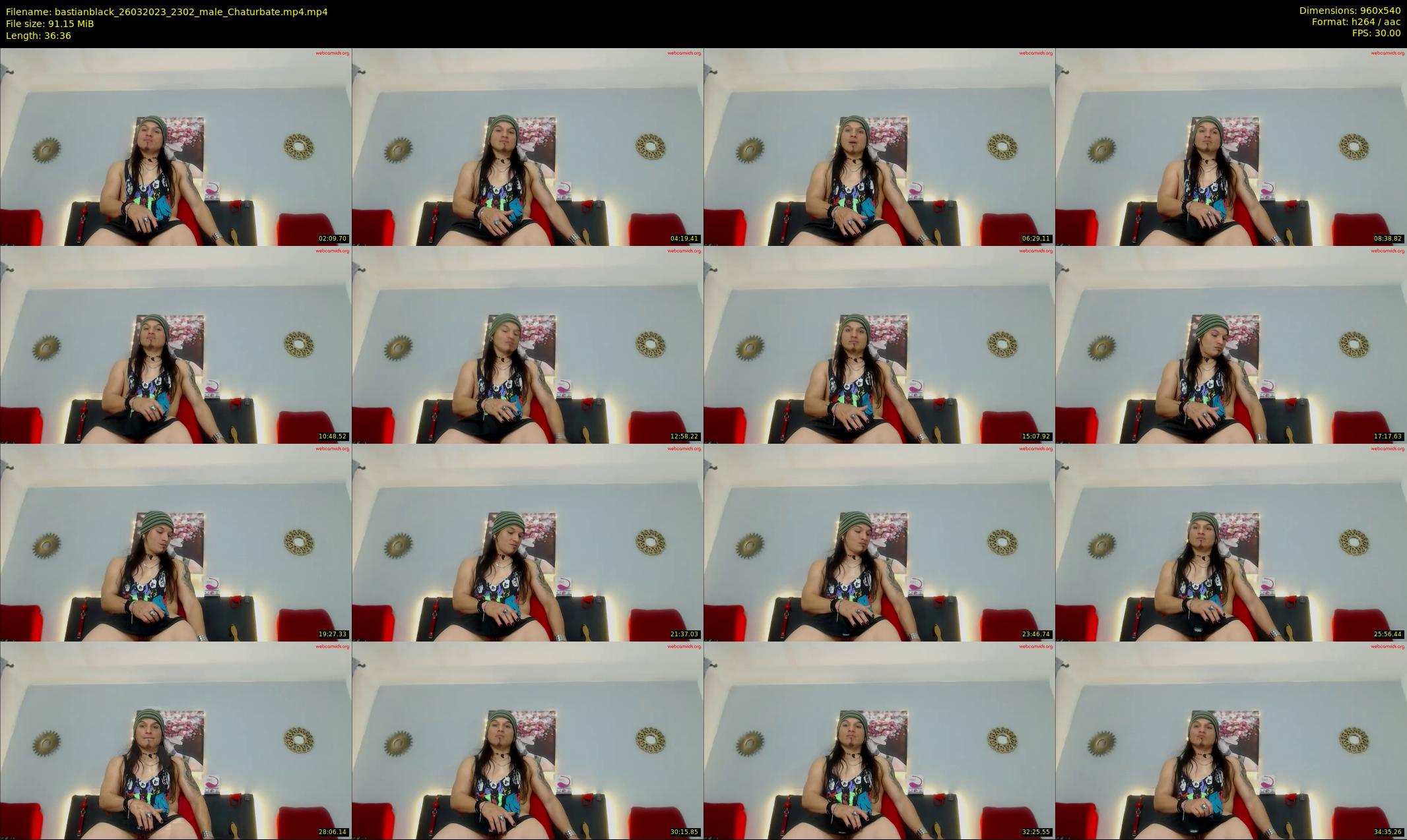 bastianblack — 37 minute Chaturbate male cam show recording, 480p, Mar 26, 2023