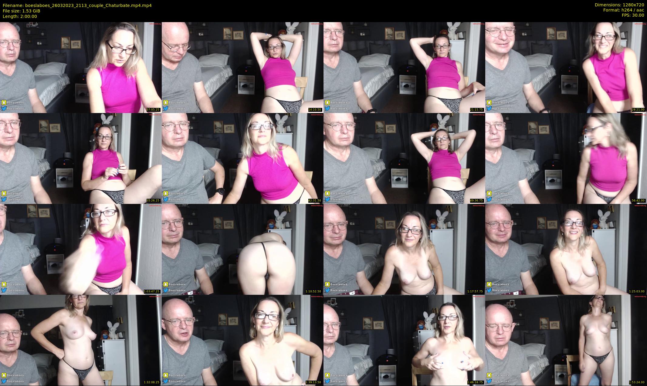 boeslaboes — 120 minute Chaturbate couple cam show recording, 720p, Mar 26, 2023