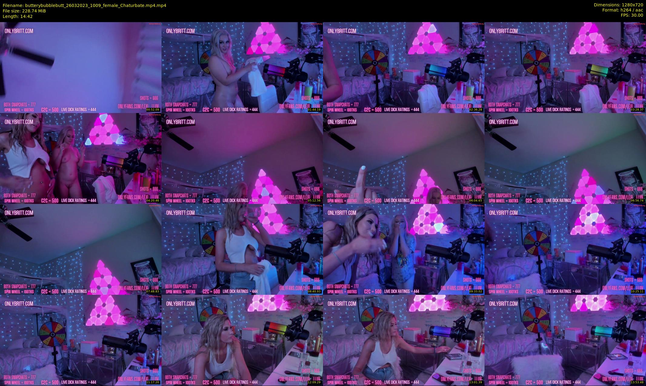 butterybubblebutt — 15 minute Chaturbate couple cam show recording, 720p, Mar 26, 2023