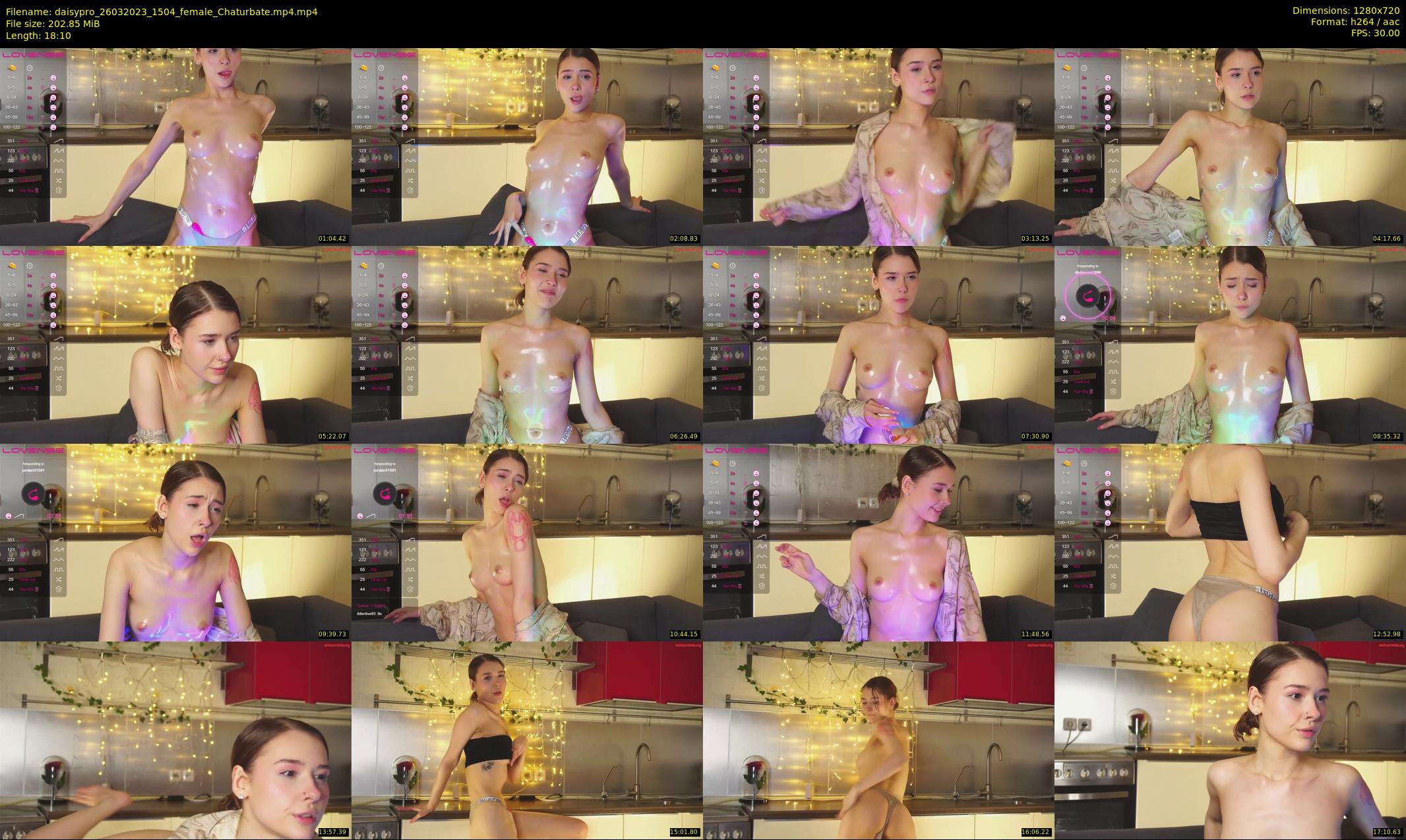 daisypro — 19 minute Chaturbate couple cam show recording, 720p, Mar 26, 2023