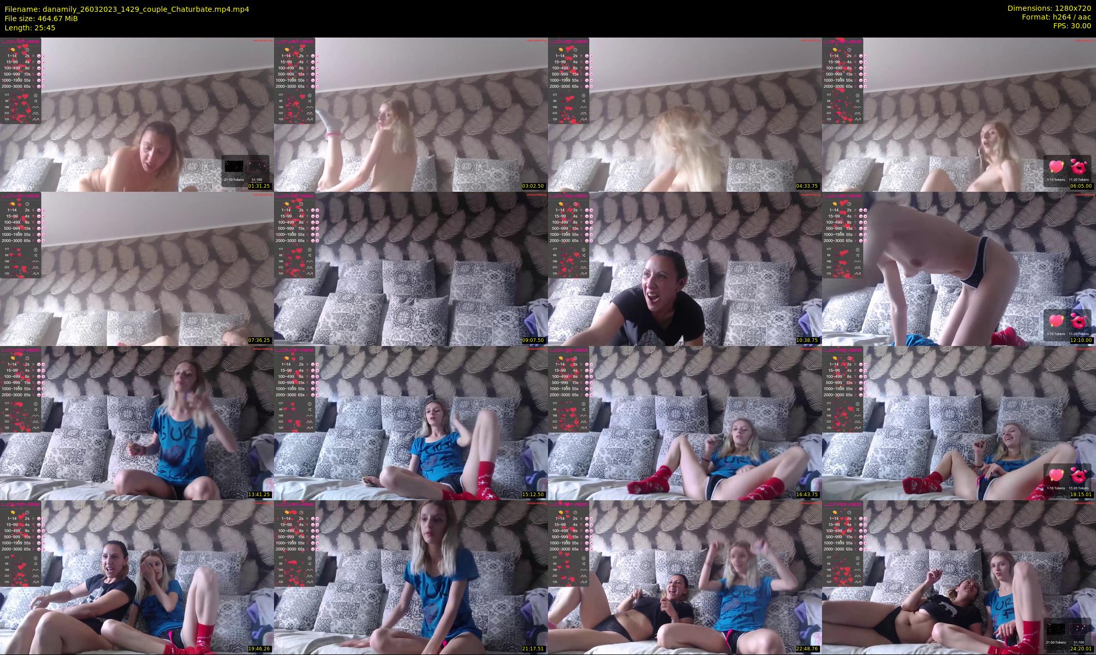 danamily — 26 minute Chaturbate female cam show recording, 720p, Mar 26, 2023