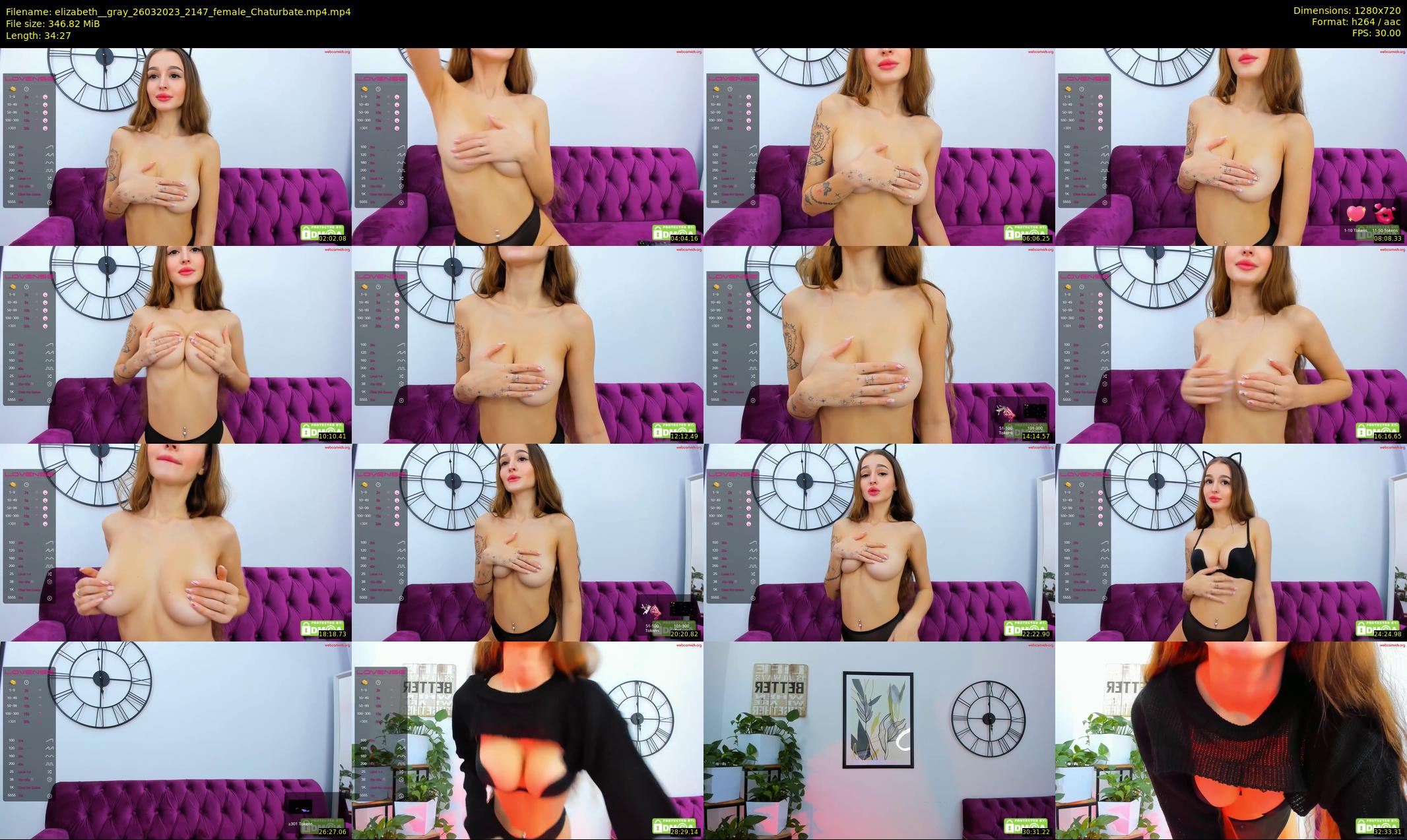 elizabeth__gray — 35 minute Chaturbate female cam show recording, 720p, Mar 26, 2023