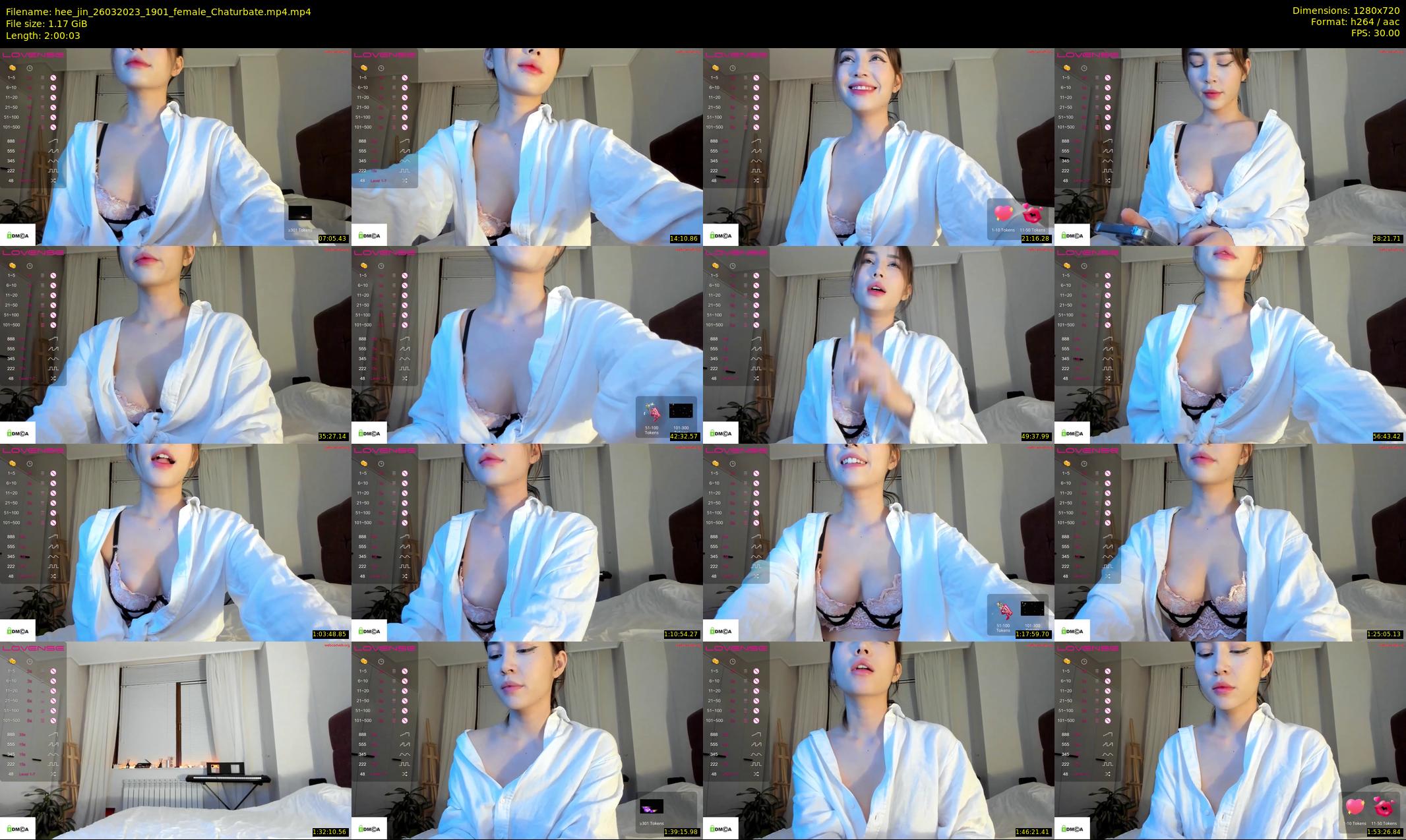 hee_jin — 121 minute Chaturbate female cam show recording, 720p, Mar 26, 2023