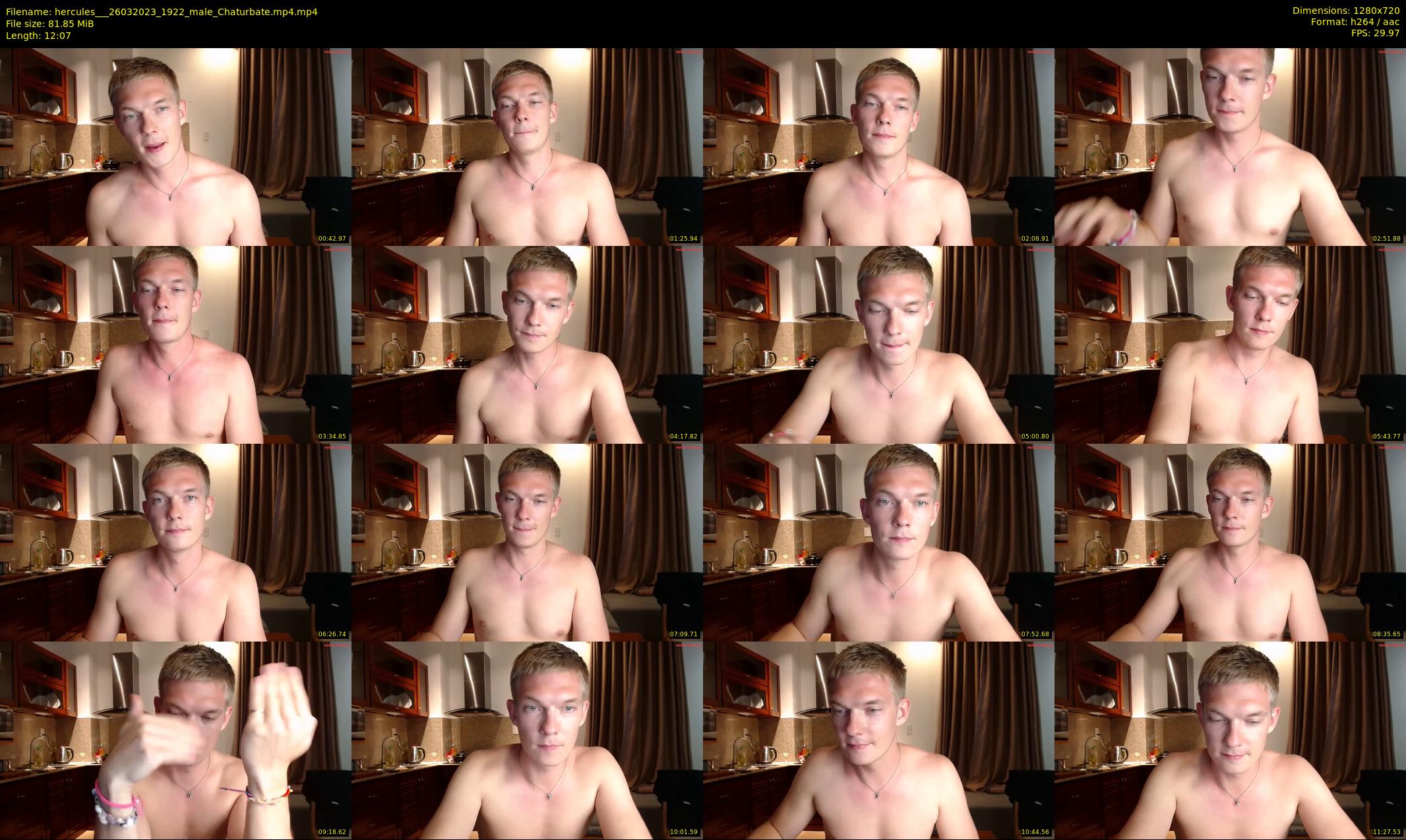 hercules__ — 13 minute Chaturbate male cam show recording, 720p, Mar 26, 2023