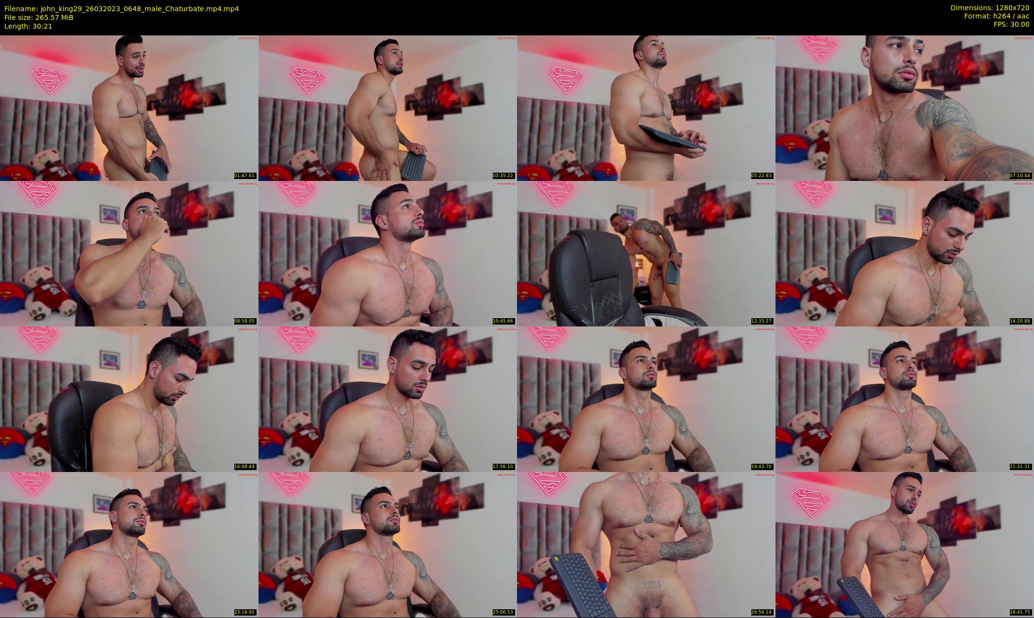 john_king29 — 31 minute Chaturbate male cam show recording, 720p, Mar 26, 2023