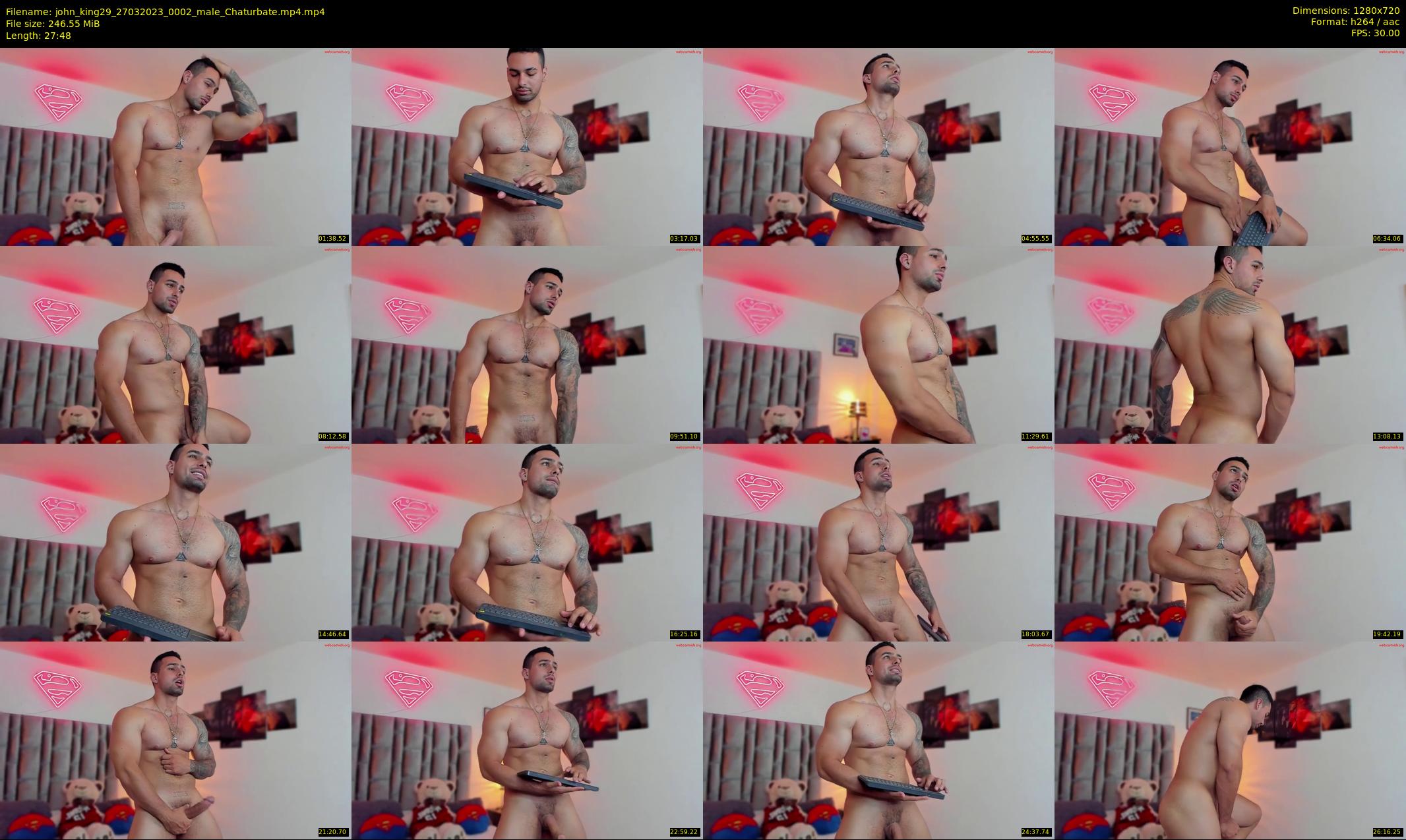 john_king29 — 28 minute Chaturbate male cam show recording, 720p, Mar 27, 2023