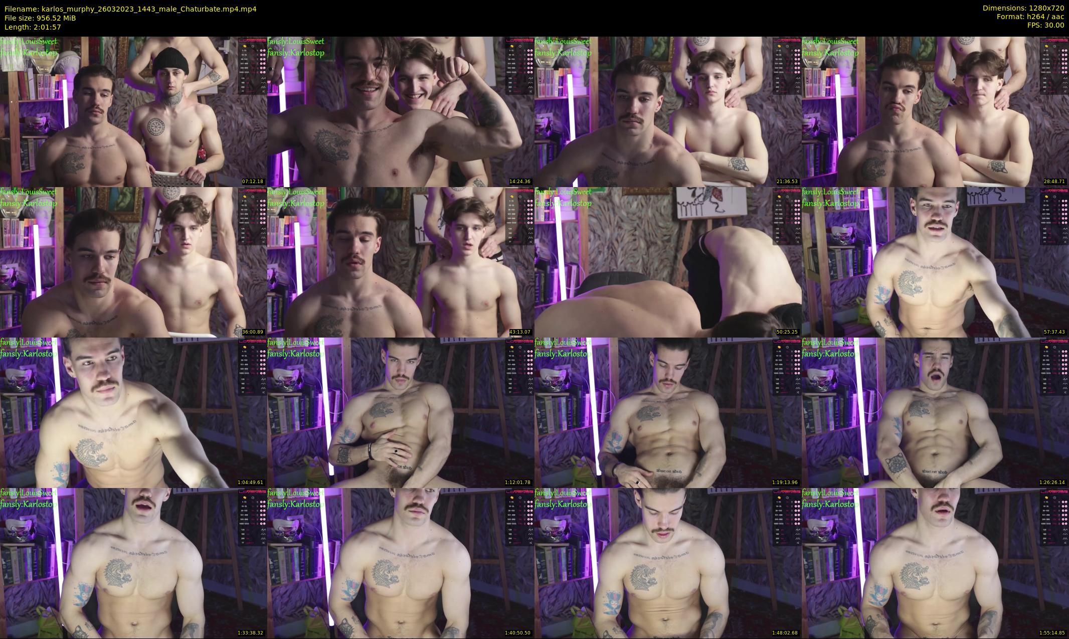 karlos_murphy — 122 minute Chaturbate male cam show recording, 720p, Mar 26, 2023