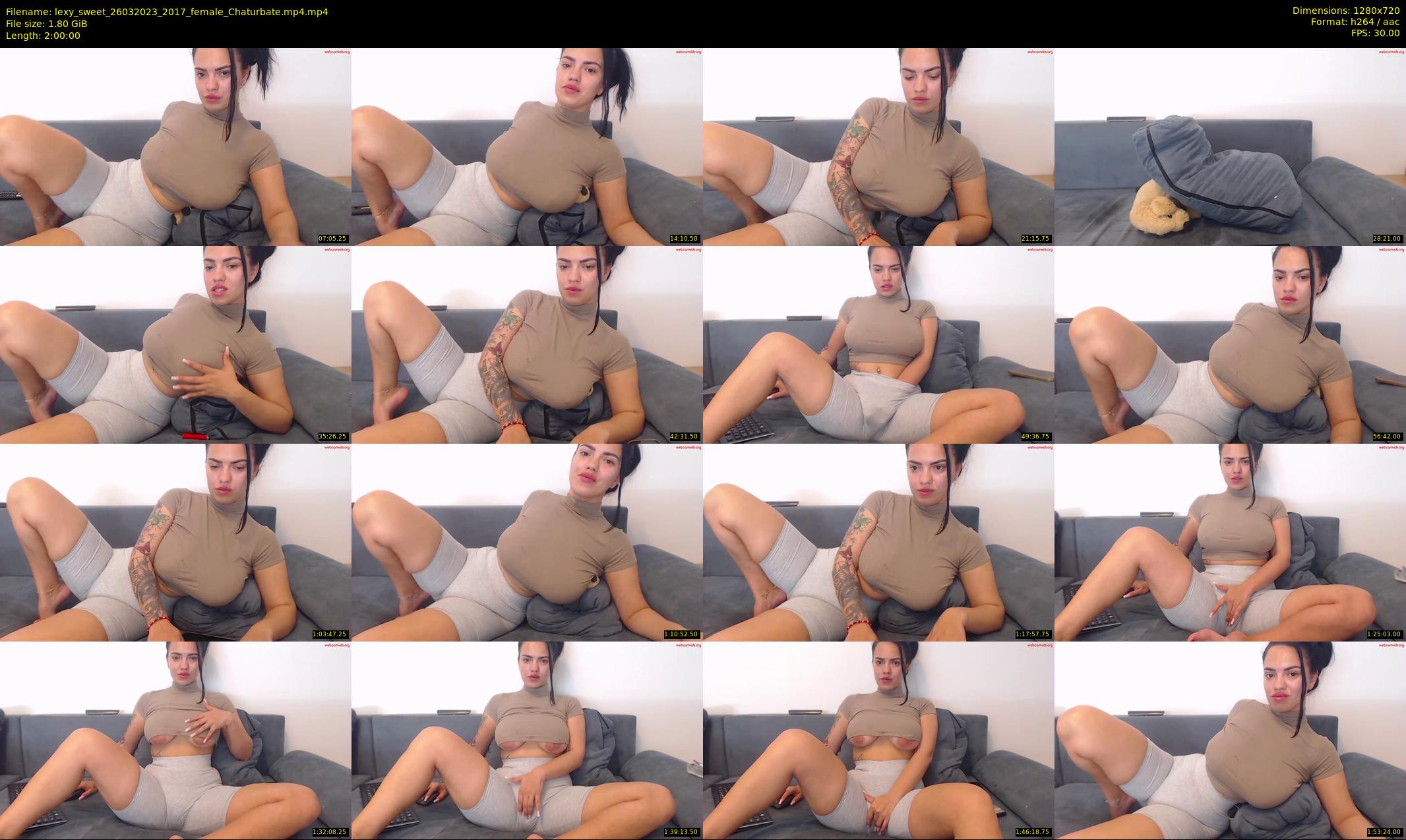 lexy_sweet — 120 minute Chaturbate female cam show recording, 720p, Mar 26, 2023