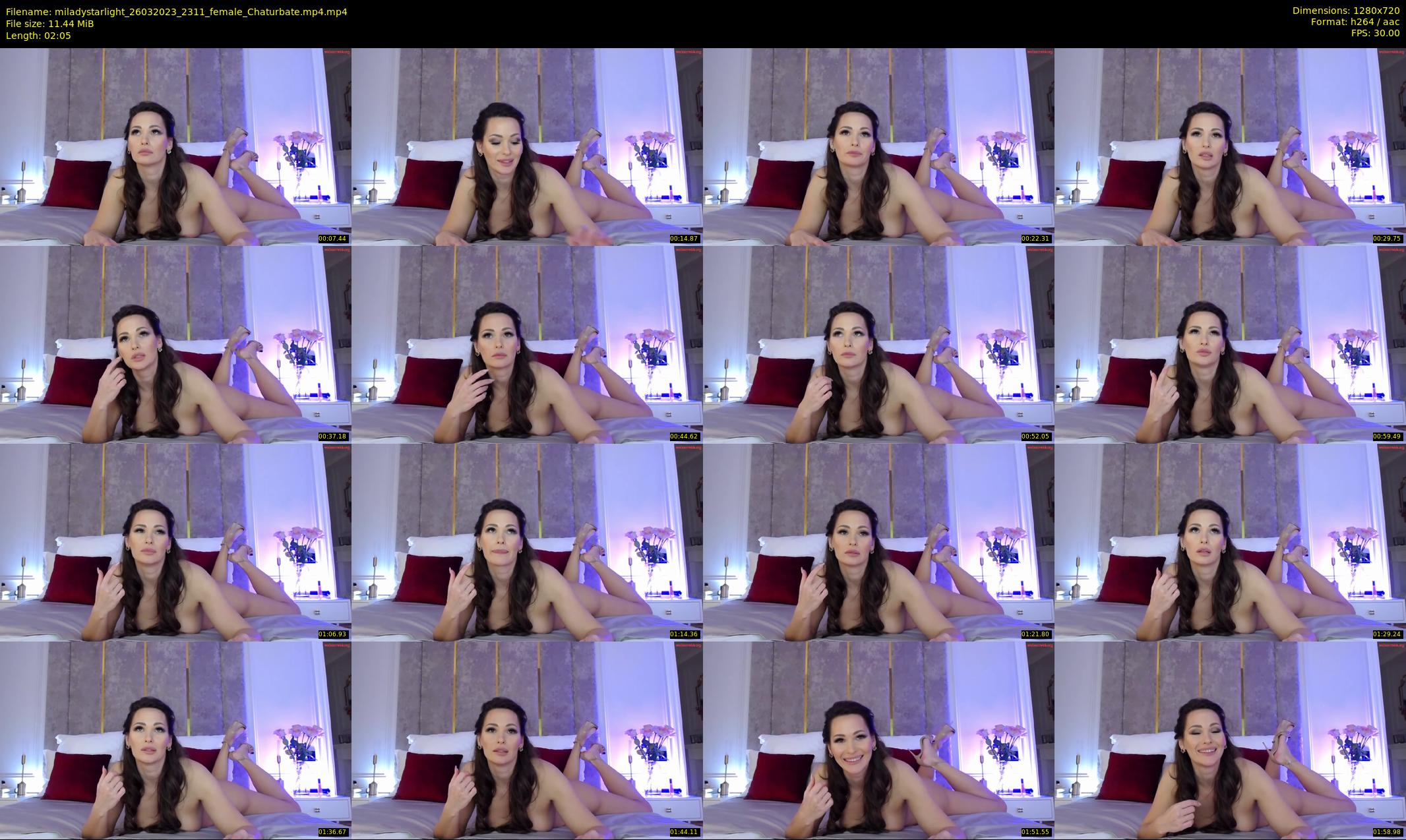 miladystarlight — 3 minute Chaturbate female cam show recording, 720p, Mar 26, 2023
